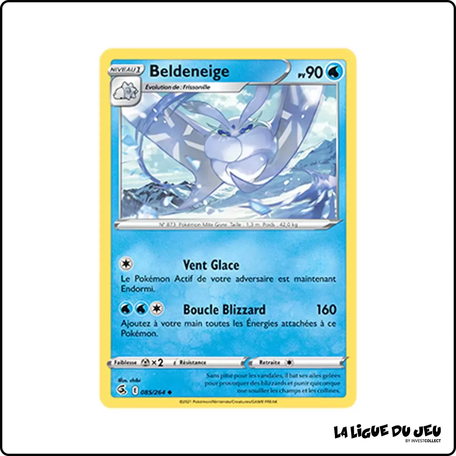 Peu commune - Pokemon - Poing de Fusion - Beldeneige 85/264