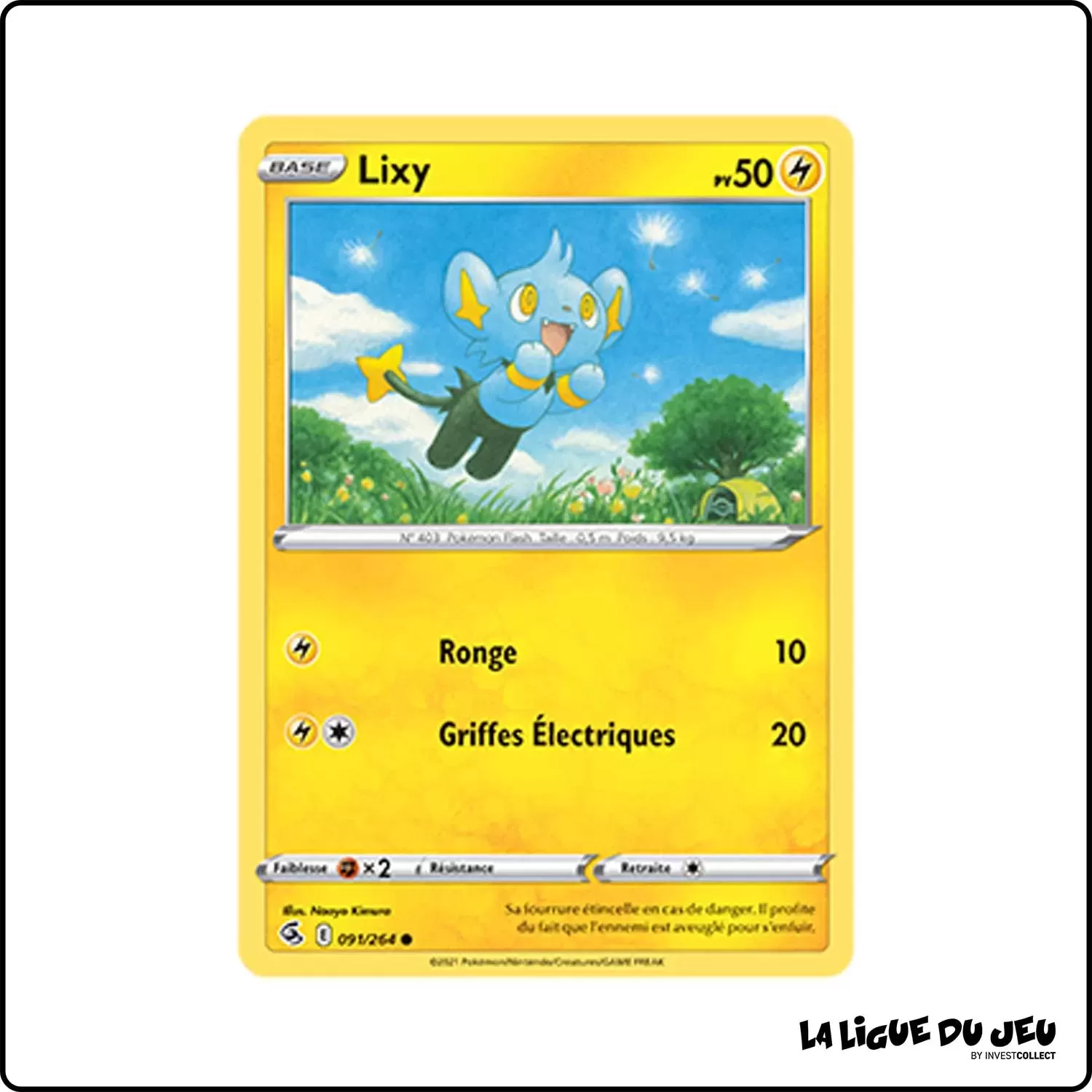 Commune - Pokemon - Poing de Fusion - Lixy 91/264