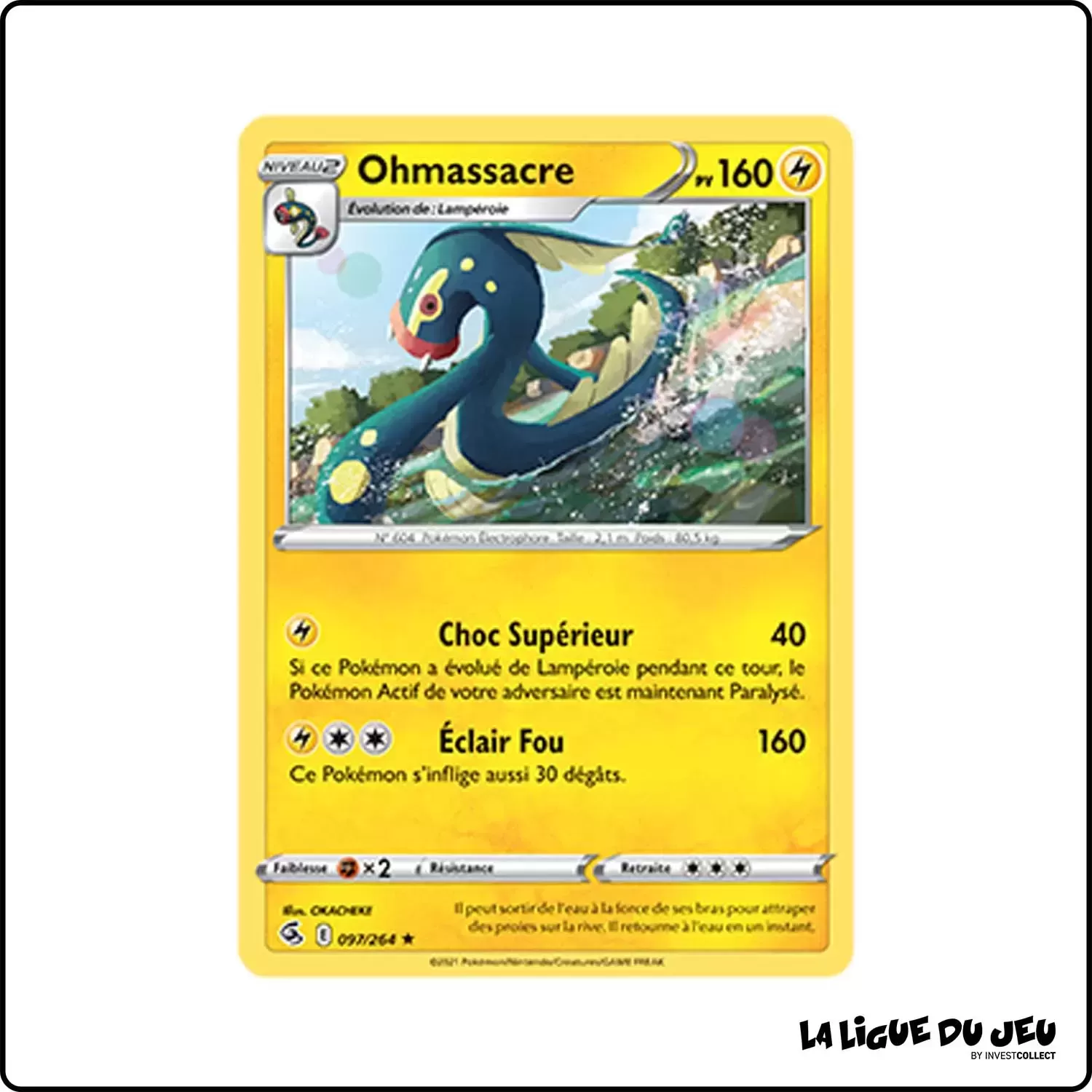 Rare - Pokemon - Poing de Fusion - Ohmassacre 97/264