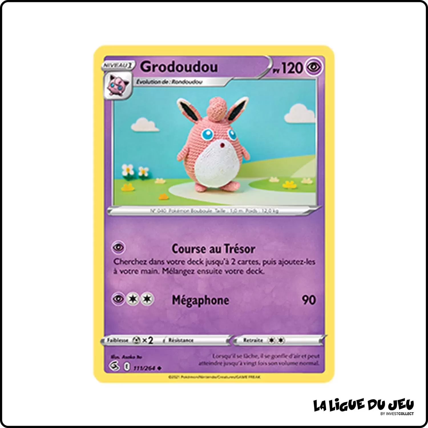 Peu commune - Pokemon - Poing de Fusion - Grodoudou 111/264