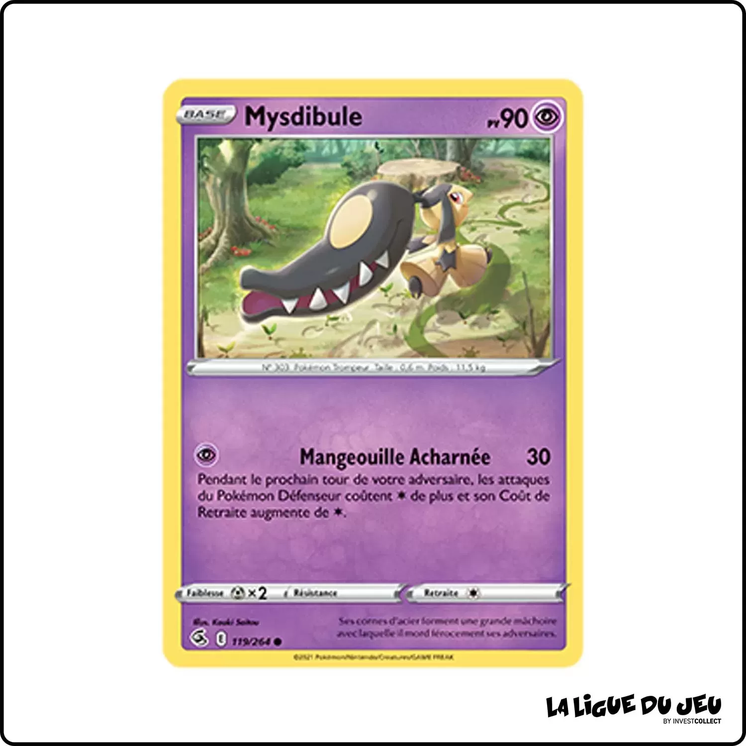 Commune - Pokemon - Poing de Fusion - Mysdibule 119/264