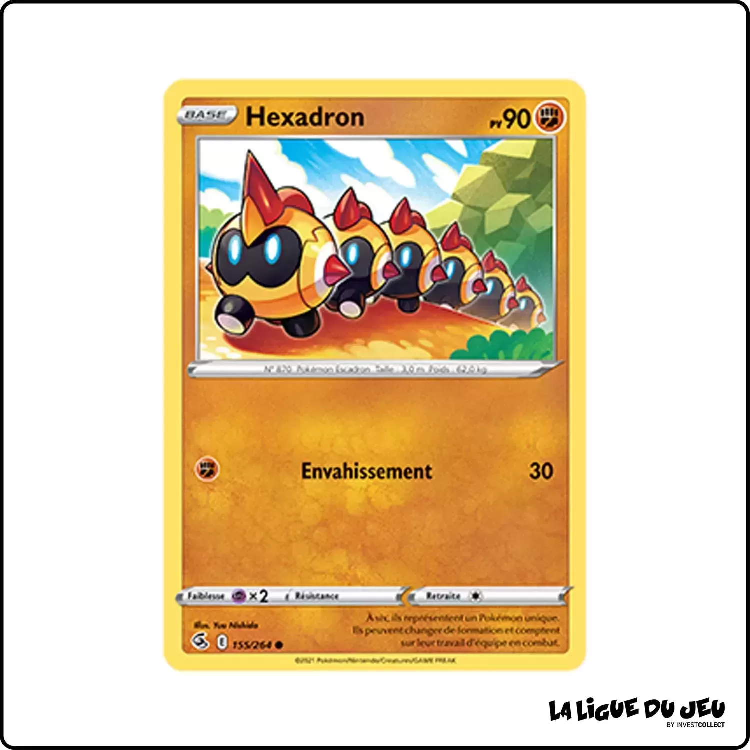 Commune - Pokemon - Poing de Fusion - Hexadron 155/264