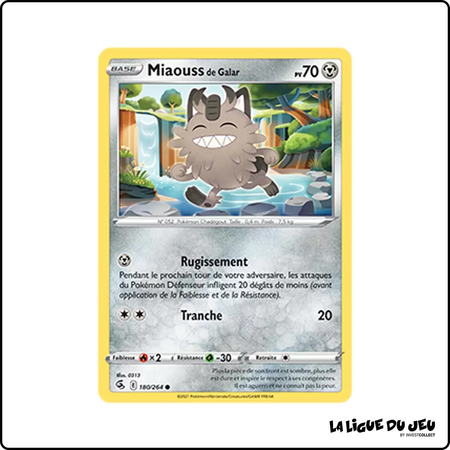 Commune - Pokemon - Poing de Fusion - Miaouss de Galar 180/264