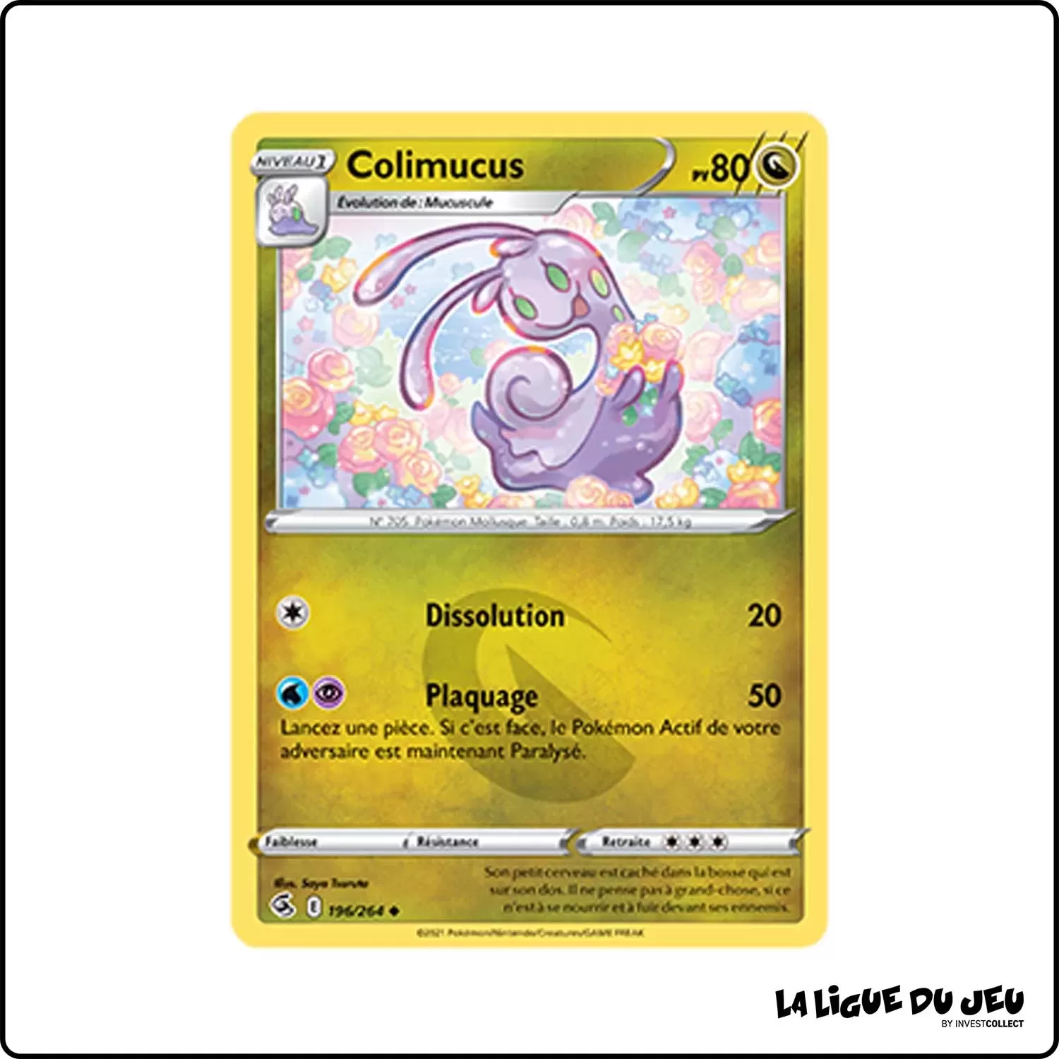 Peu commune - Pokemon - Poing de Fusion - Colimucus 196/264