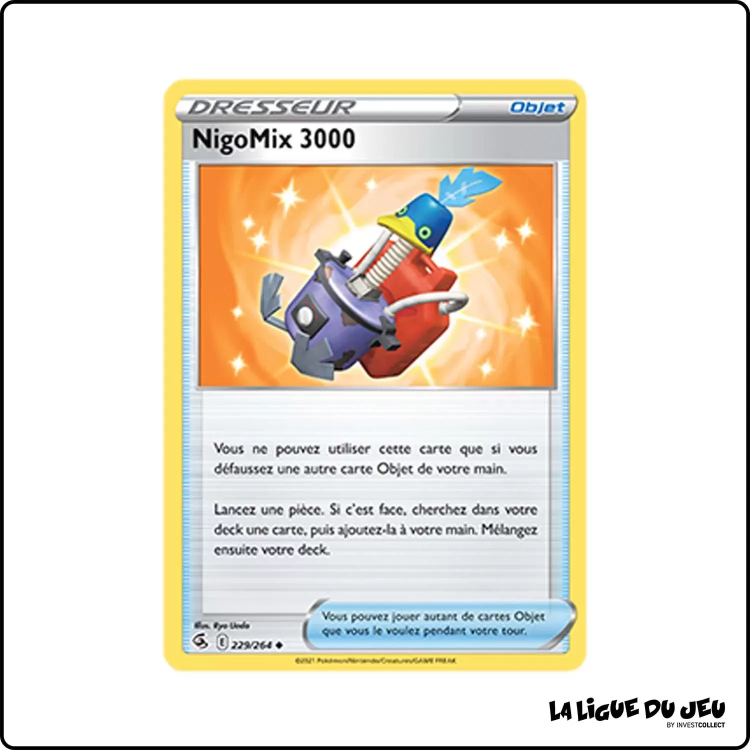 Peu commune - Pokemon - Poing de Fusion - NigoMix 3000 229/264