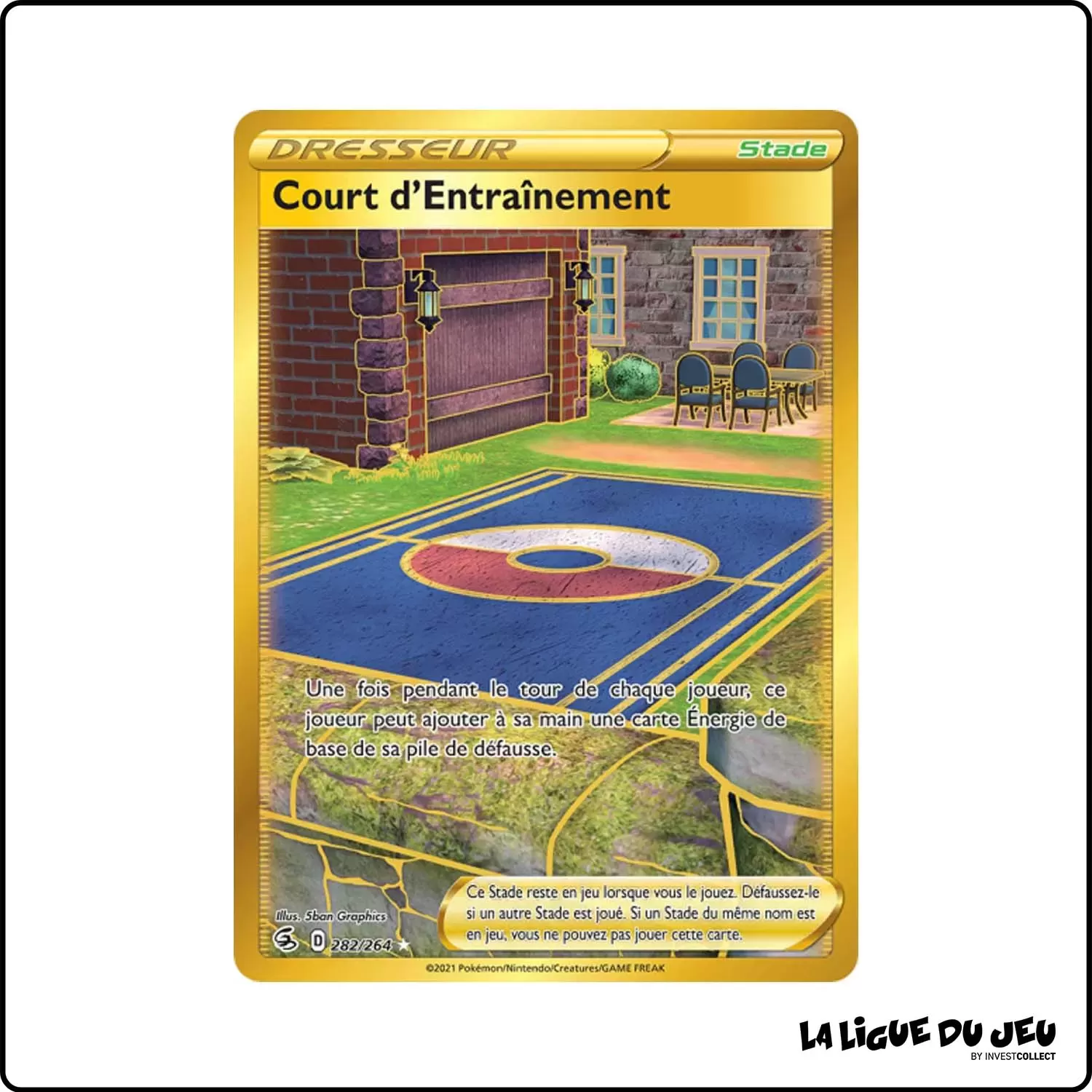 Secrete - Pokemon - Poing de Fusion - Court d'Entraînement 282/264