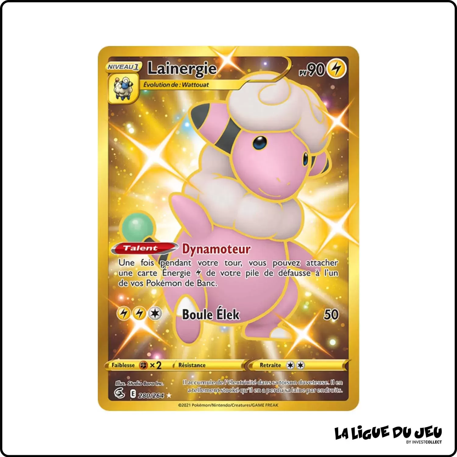 Secrete - Pokemon - Poing de Fusion - Lainergie 280/264