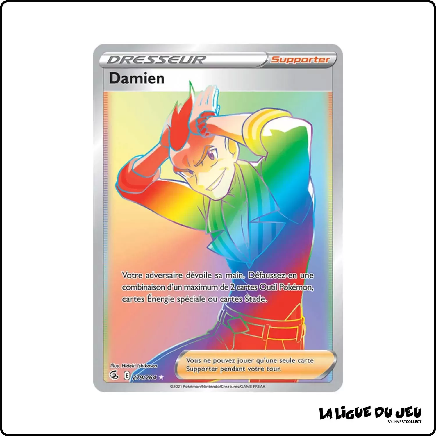 Secrete - Pokemon - Poing de Fusion - Damien 279/264