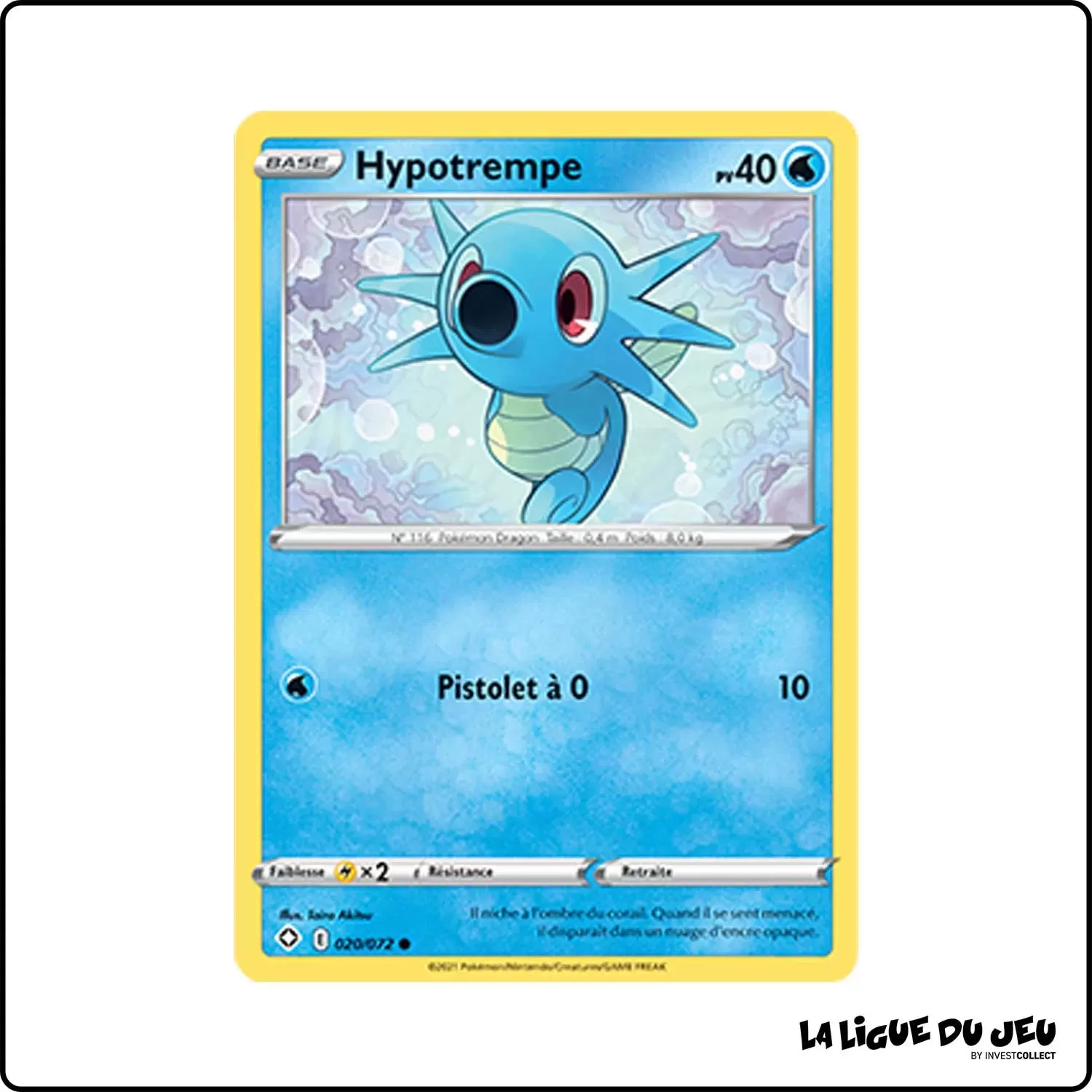 Commune - Pokemon - Destinées Radieuses - Hypotrempe 20/72