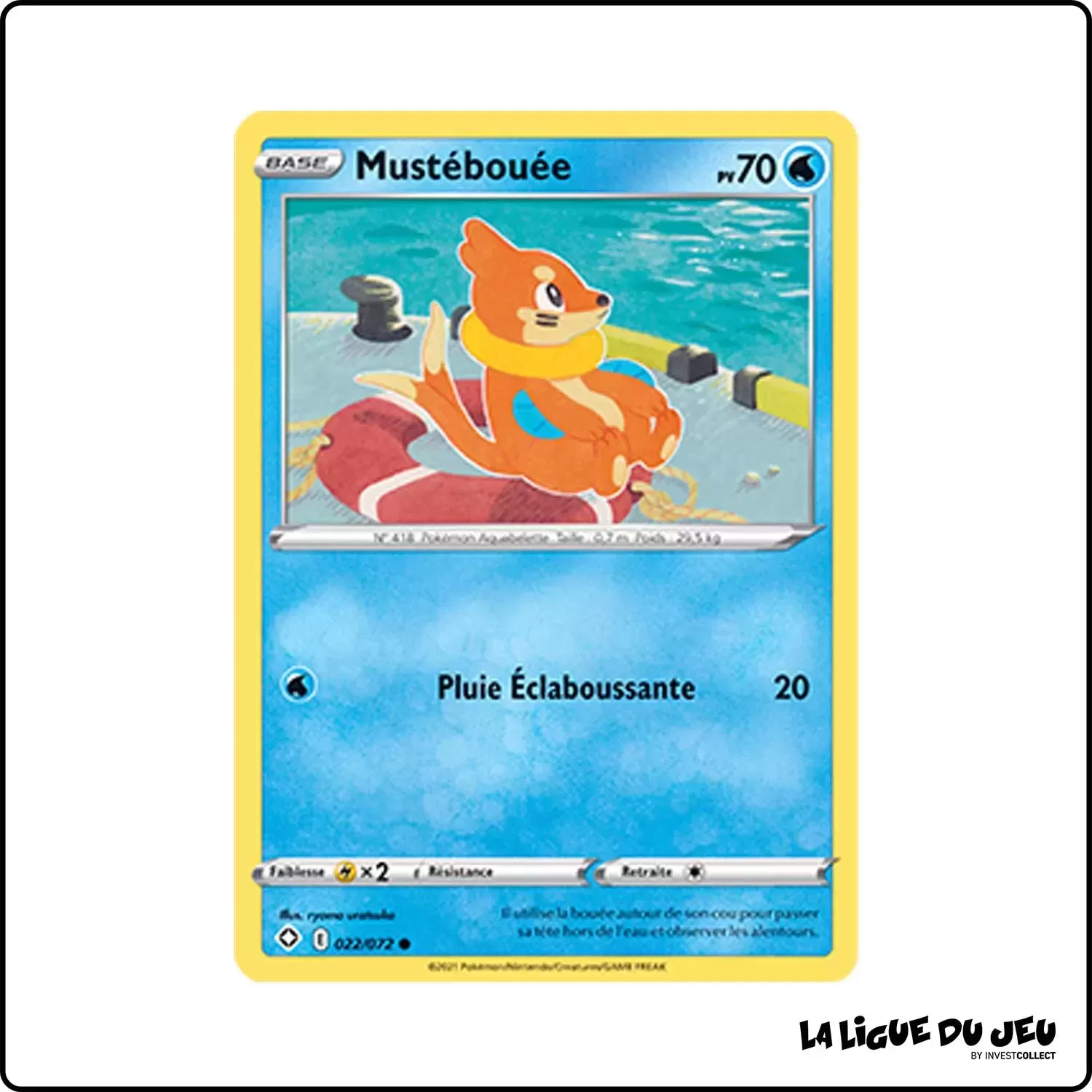 Commune - Pokemon - Destinées Radieuses - Mustébouée 22/72