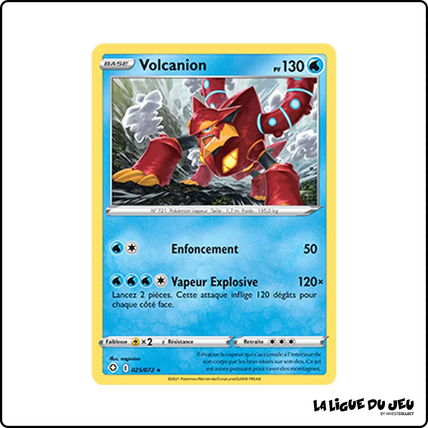 Rare - Pokemon - Destinées Radieuses - Volcanion 25/72