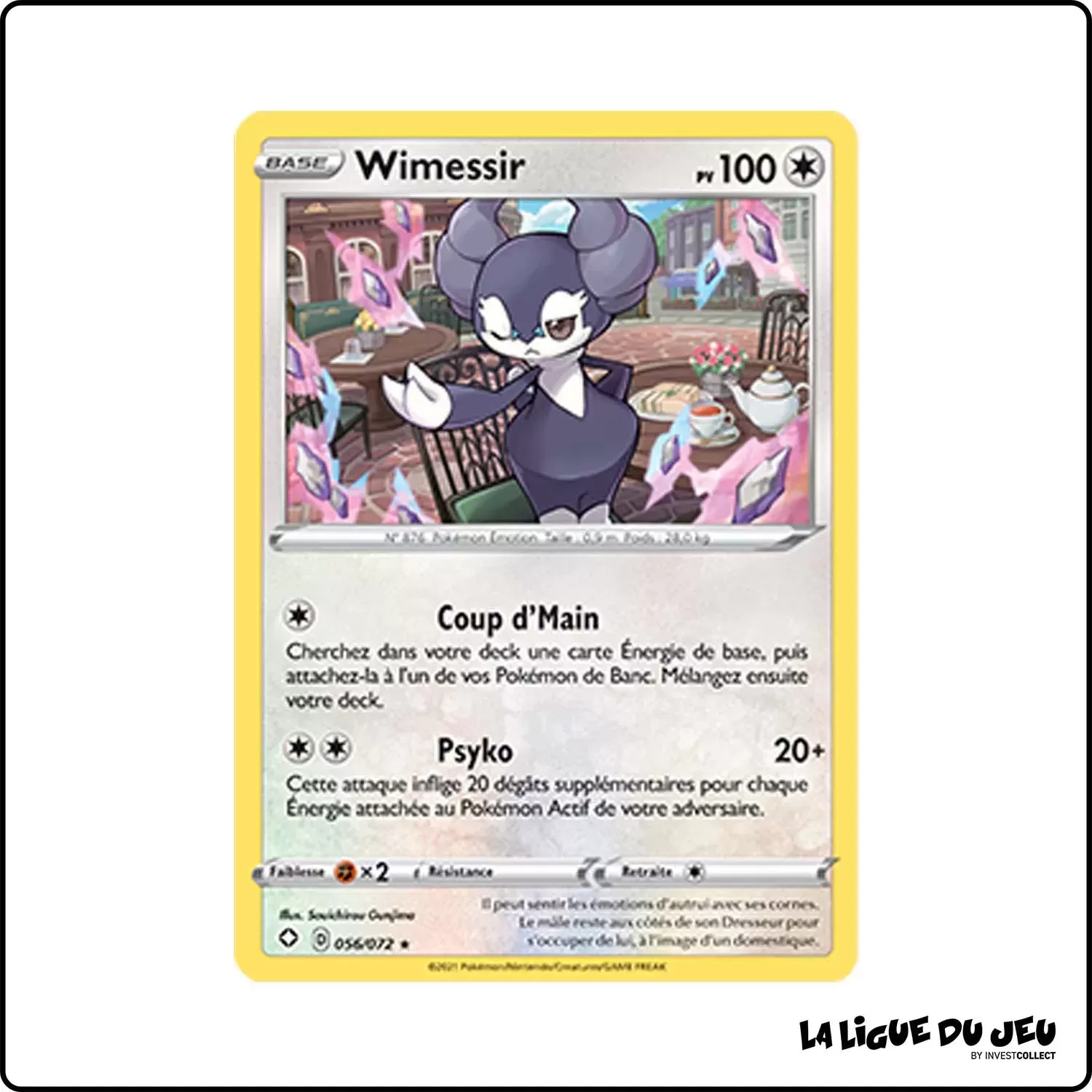 Holo - Pokemon - Destinées Radieuses - Wimessir 56/72