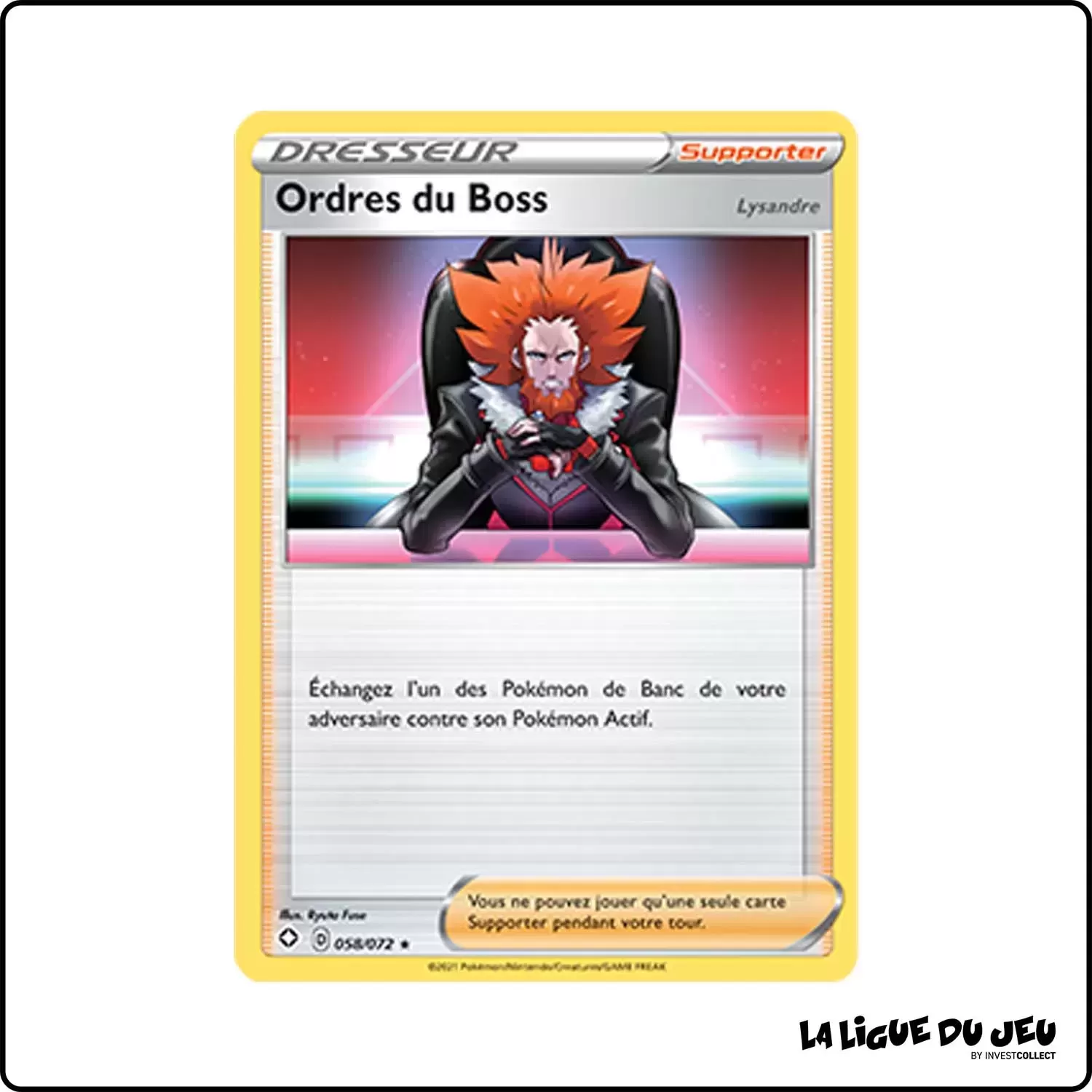 Rare - Pokemon - Destinées Radieuses - Ordres du Boss 58/72