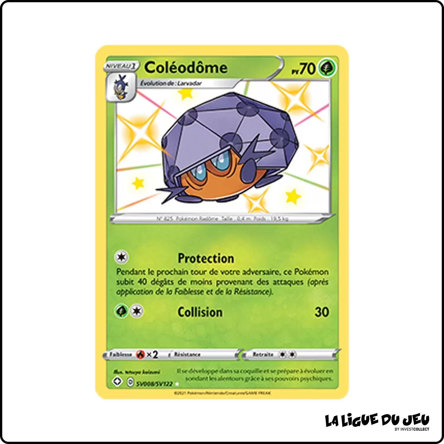 Ultra - Pokemon - Destinées Radieuses - Coléodôme SV8/SV122