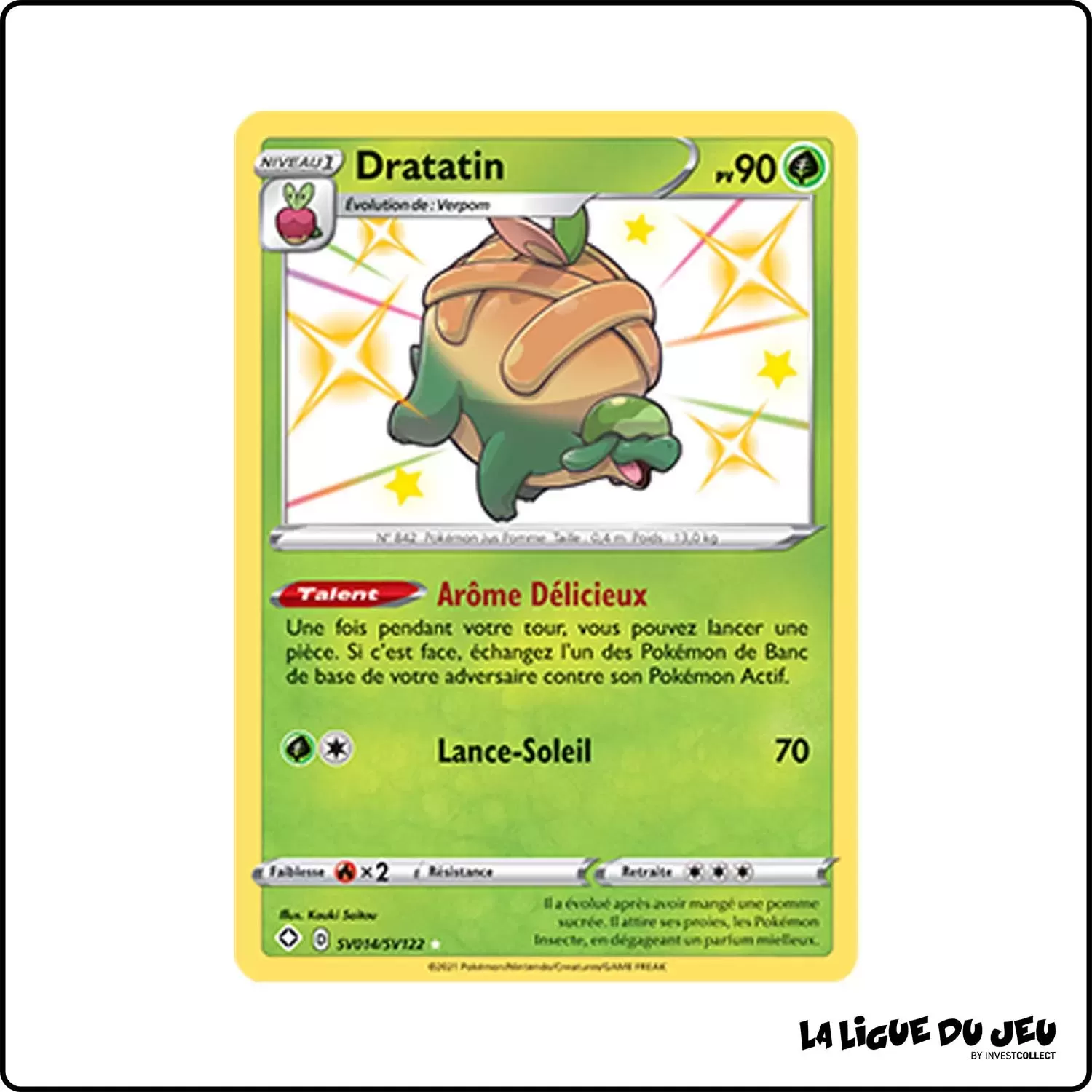 Ultra - Pokemon - Destinées Radieuses - Dratatin SV14/SV122