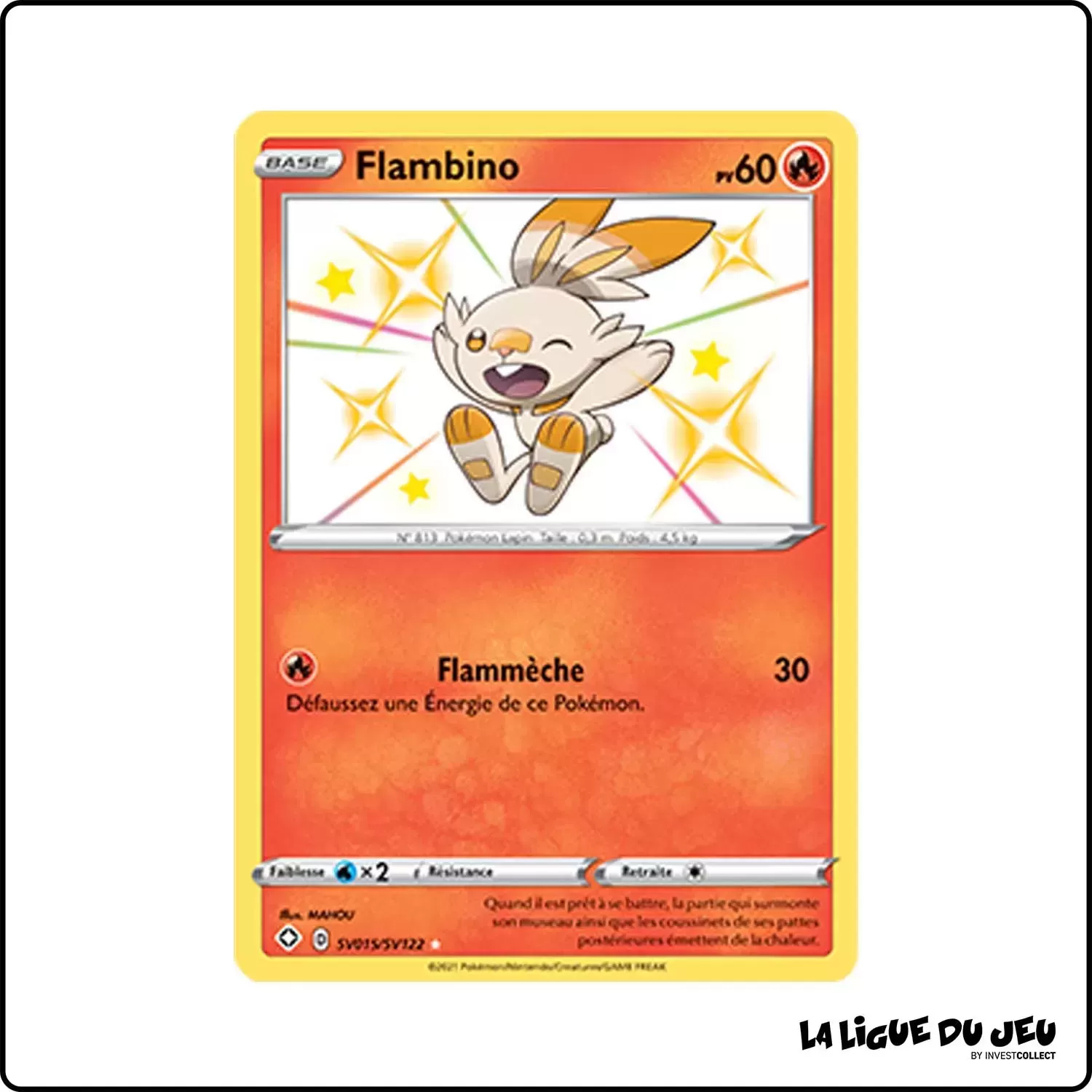 Ultra - Pokemon - Destinées Radieuses - Flambino SV15/SV122