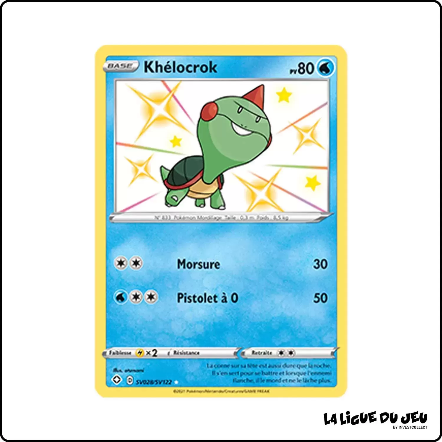 Ultra - Pokemon - Destinées Radieuses - Khélocrok SV28/SV122