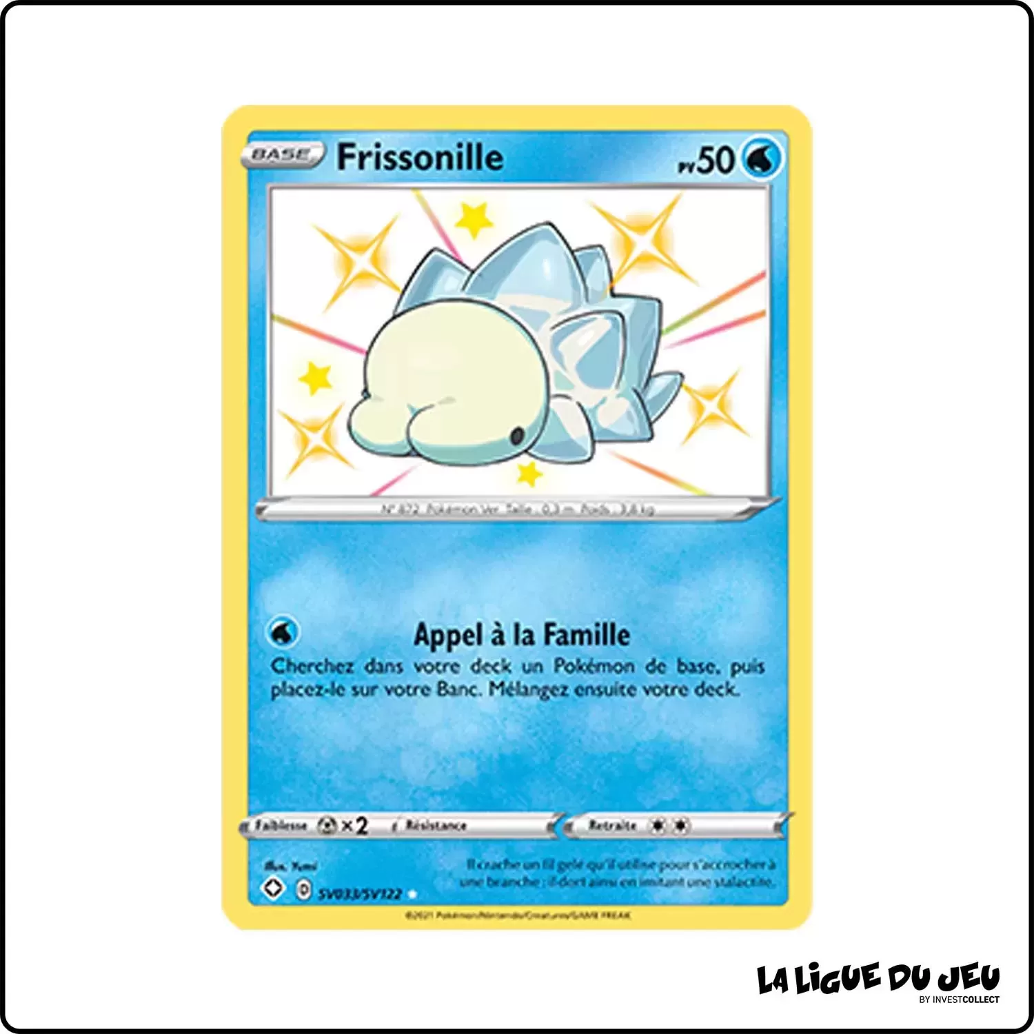 Ultra - Pokemon - Destinées Radieuses - Frissonille SV33/SV122