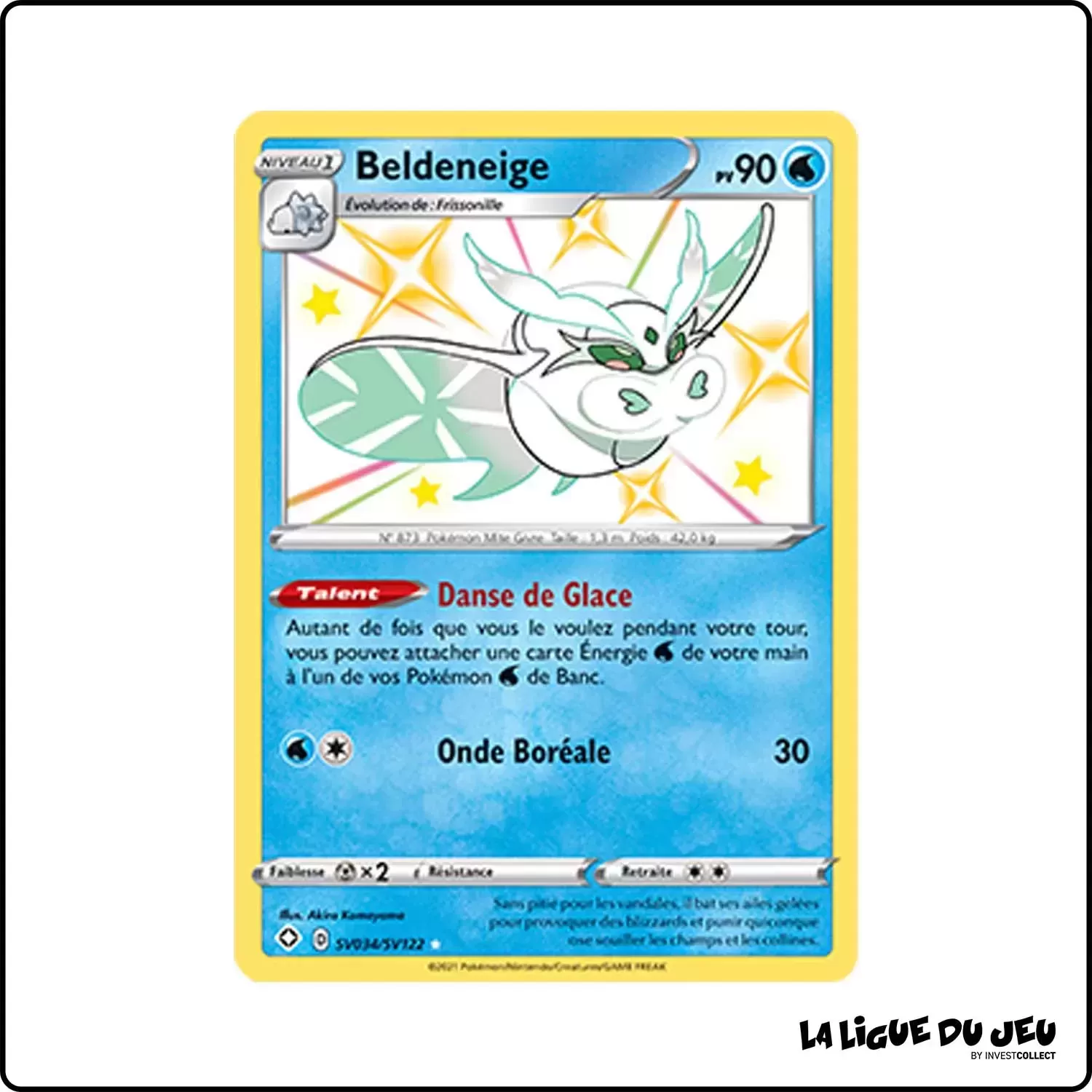 Ultra - Pokemon - Destinées Radieuses - Beldeneige SV34/SV122