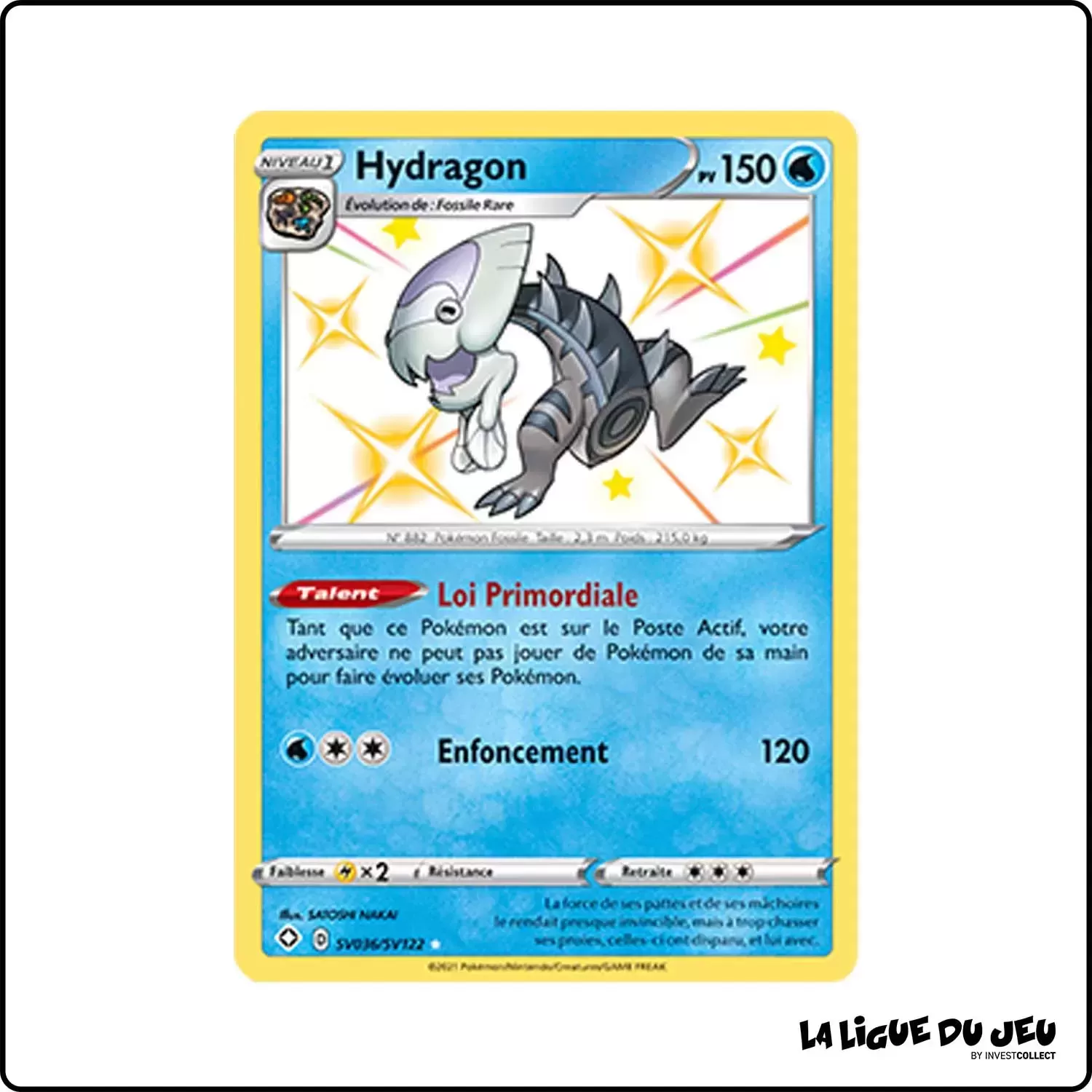 Ultra - Pokemon - Destinées Radieuses - Hydragon SV36/SV122