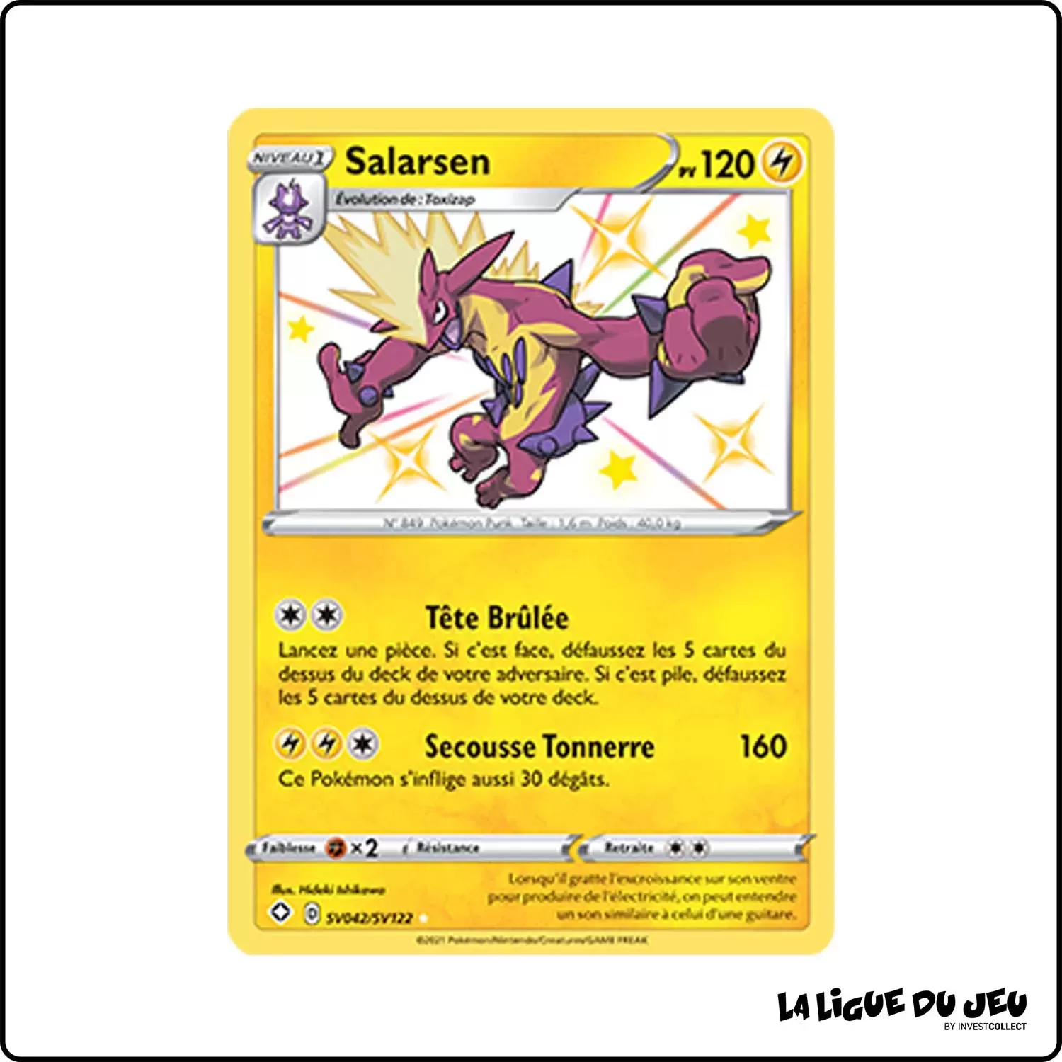 Ultra - Pokemon - Destinées Radieuses - Salarsen SV42/SV122