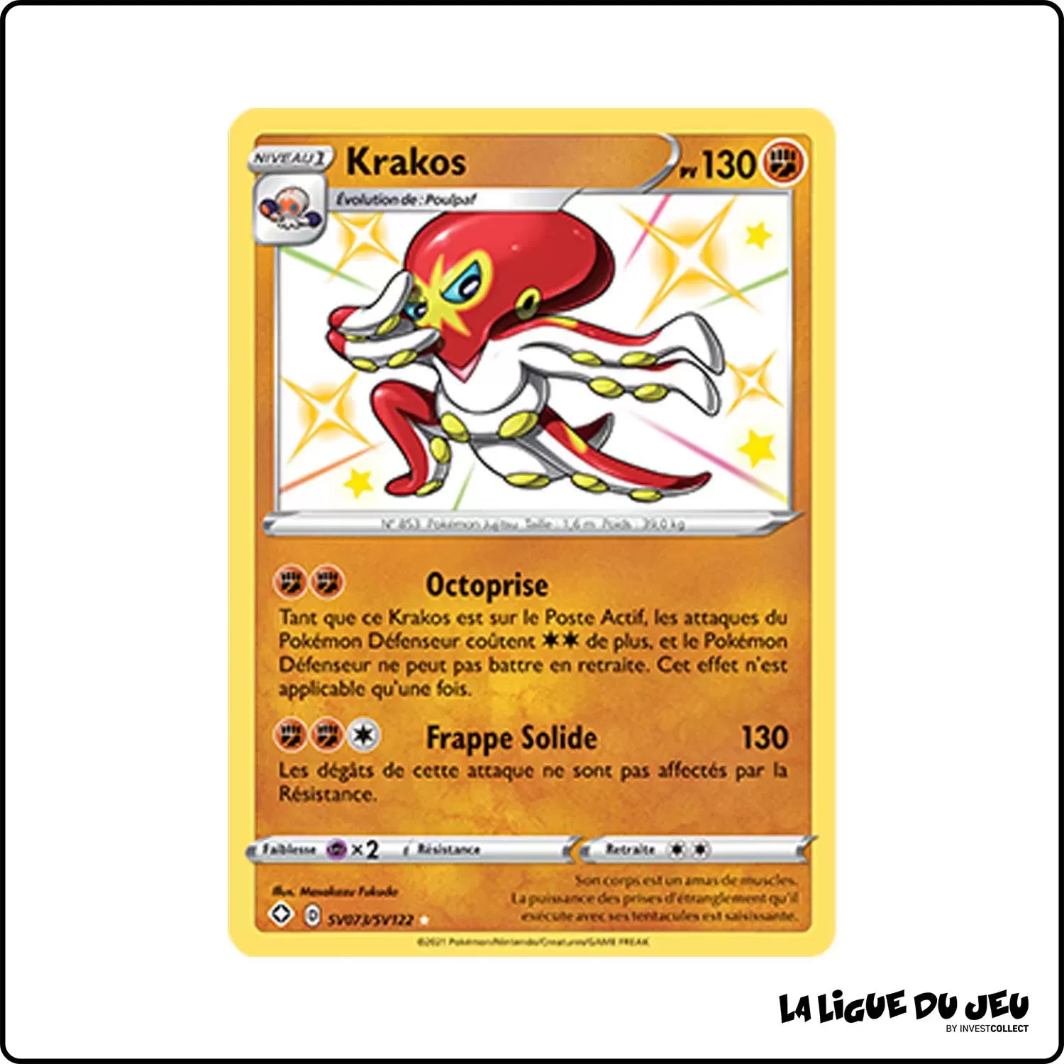 Ultra - Pokemon - Destinées Radieuses - Krakos SV73/SV122