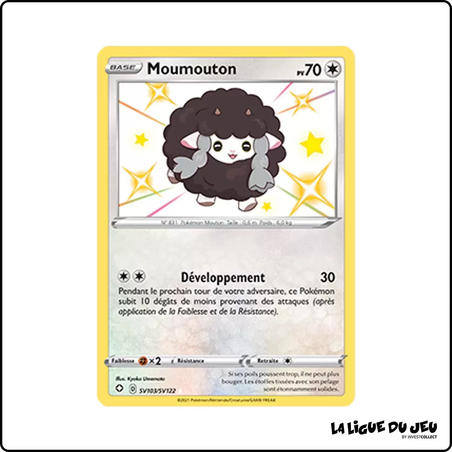 Ultra - Pokemon - Destinées Radieuses - Moumouton SV103/SV122