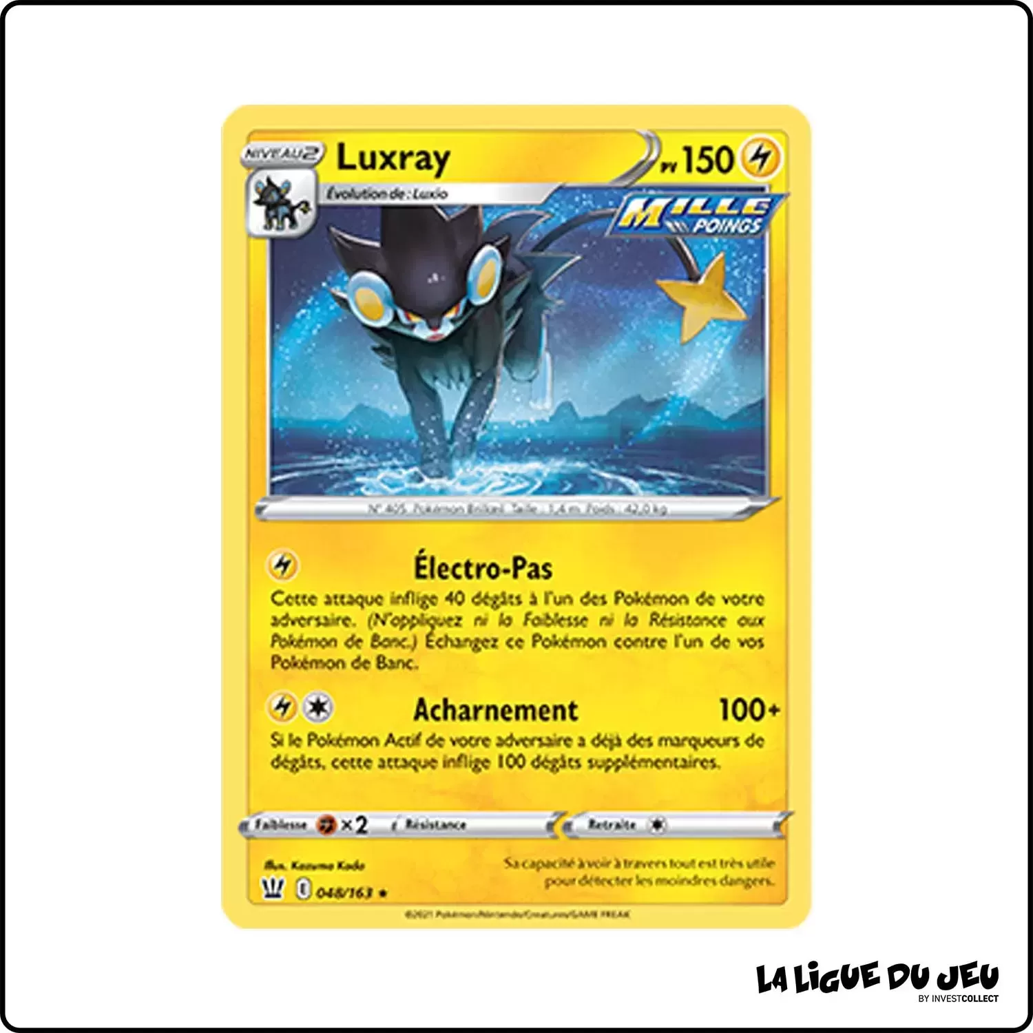 Holo - Pokemon - Styles de Combat - Luxray 48/163