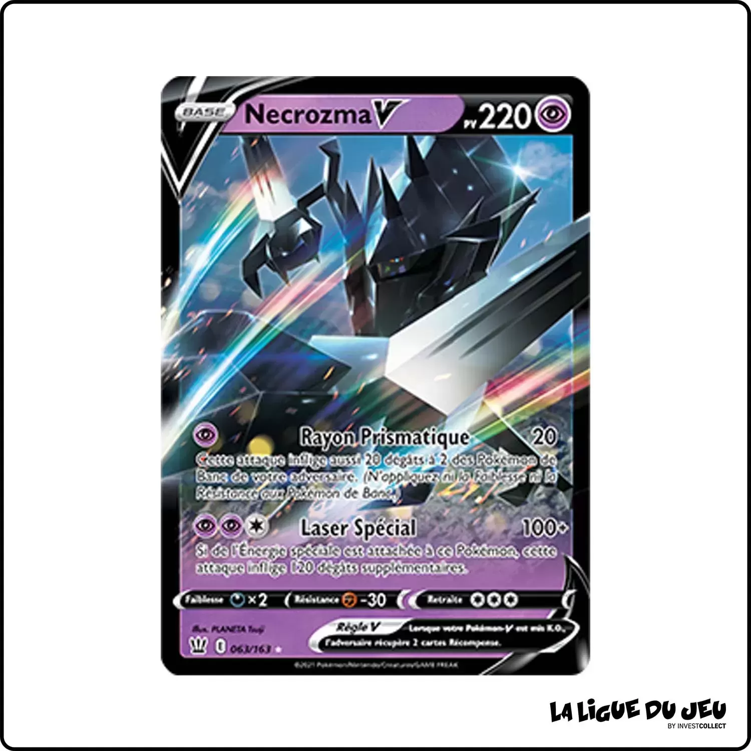 Ultra - Pokemon - Styles de Combat - Necrozma-V 63/163