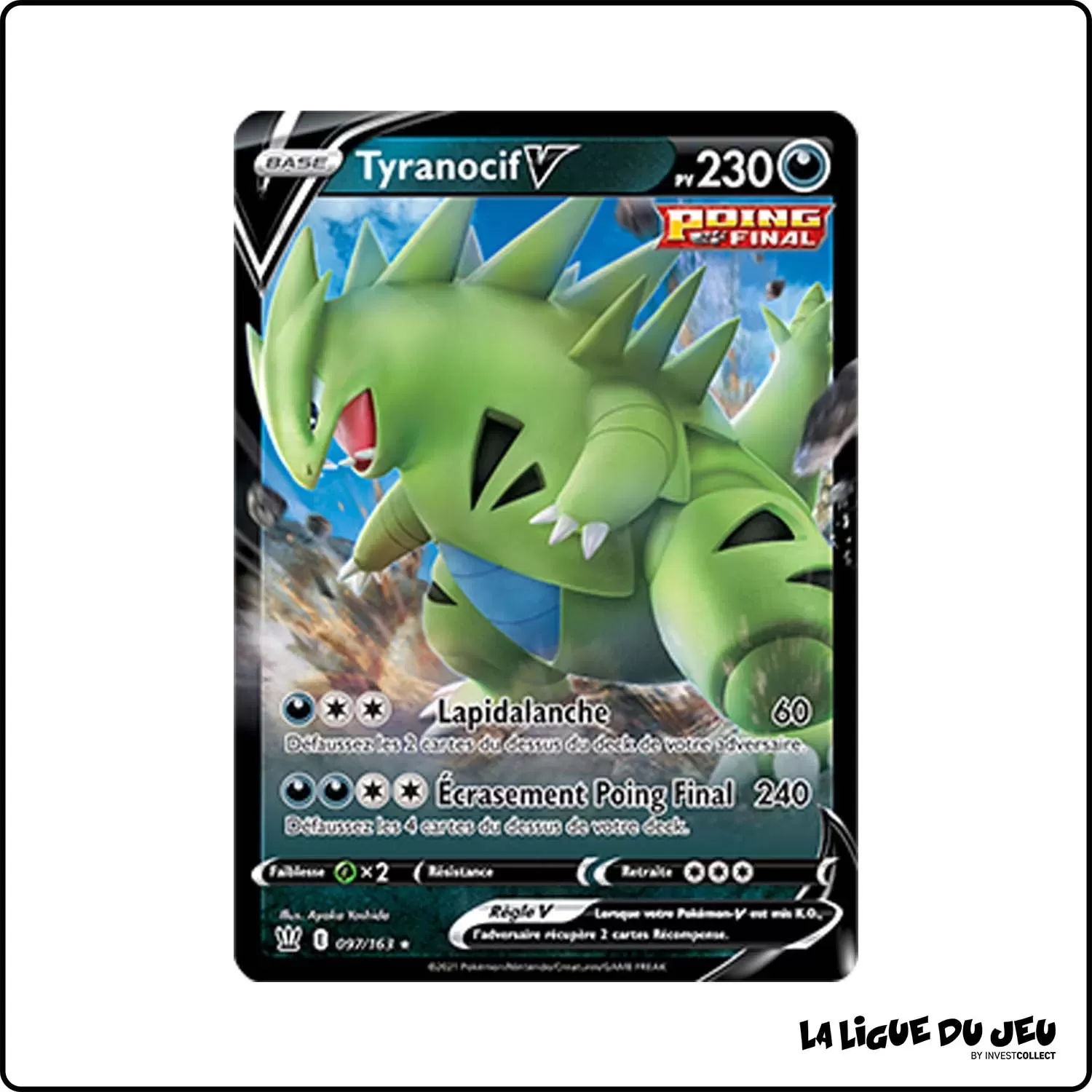 Ultra - Pokemon - Styles de Combat - Tyranocif-V 97/163