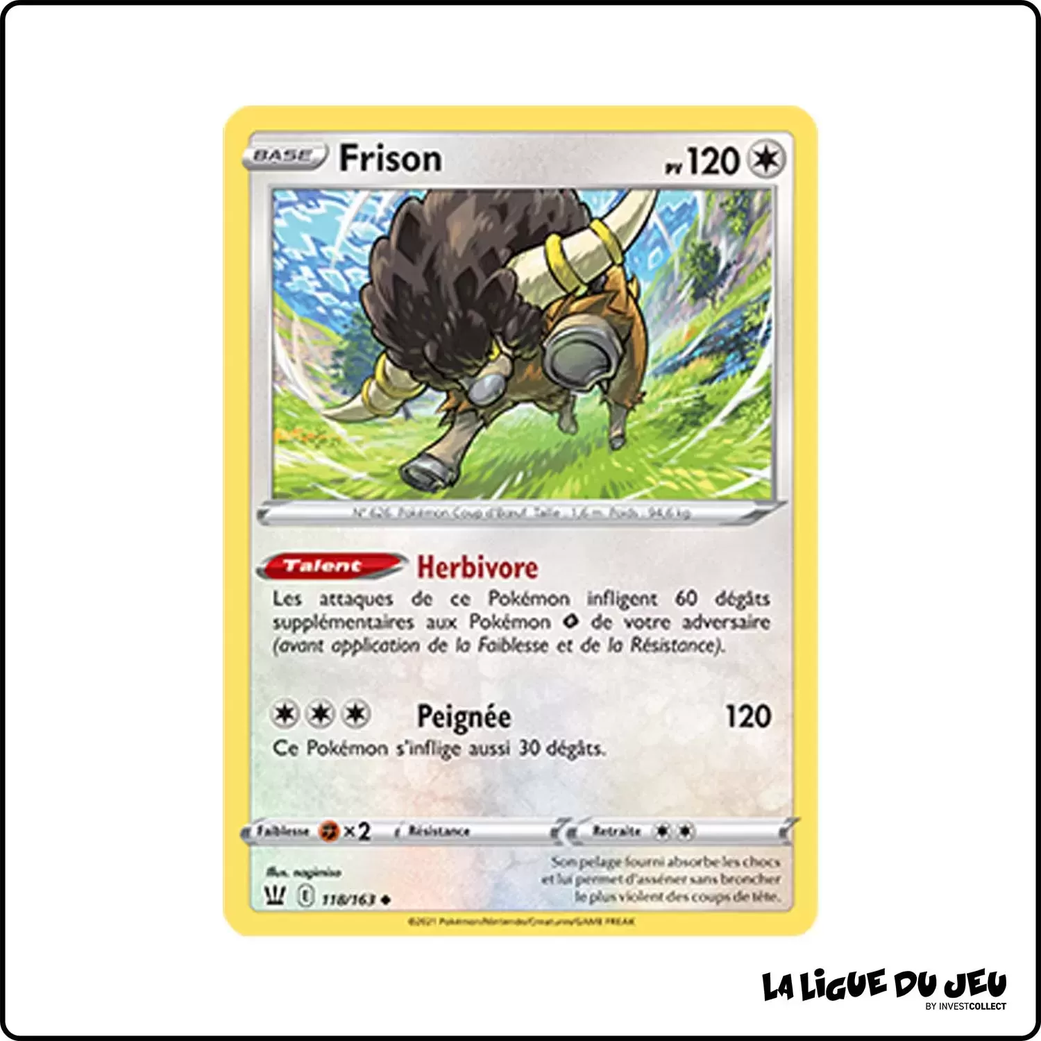 Peu commune - Pokemon - Styles de Combat - Frison 118/163