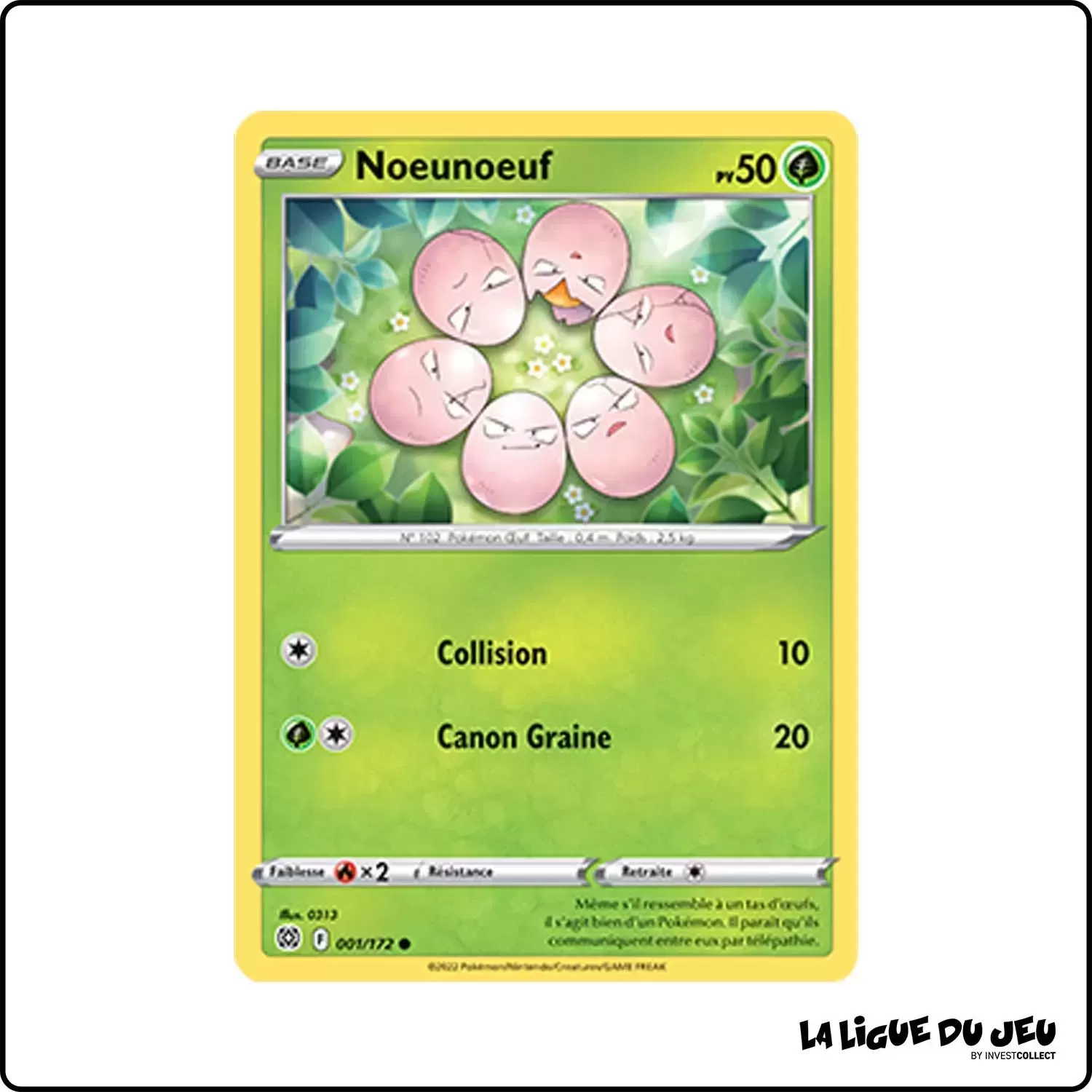 Commune - Pokemon - Stars Étincelantes - Noeunoeuf 1/172