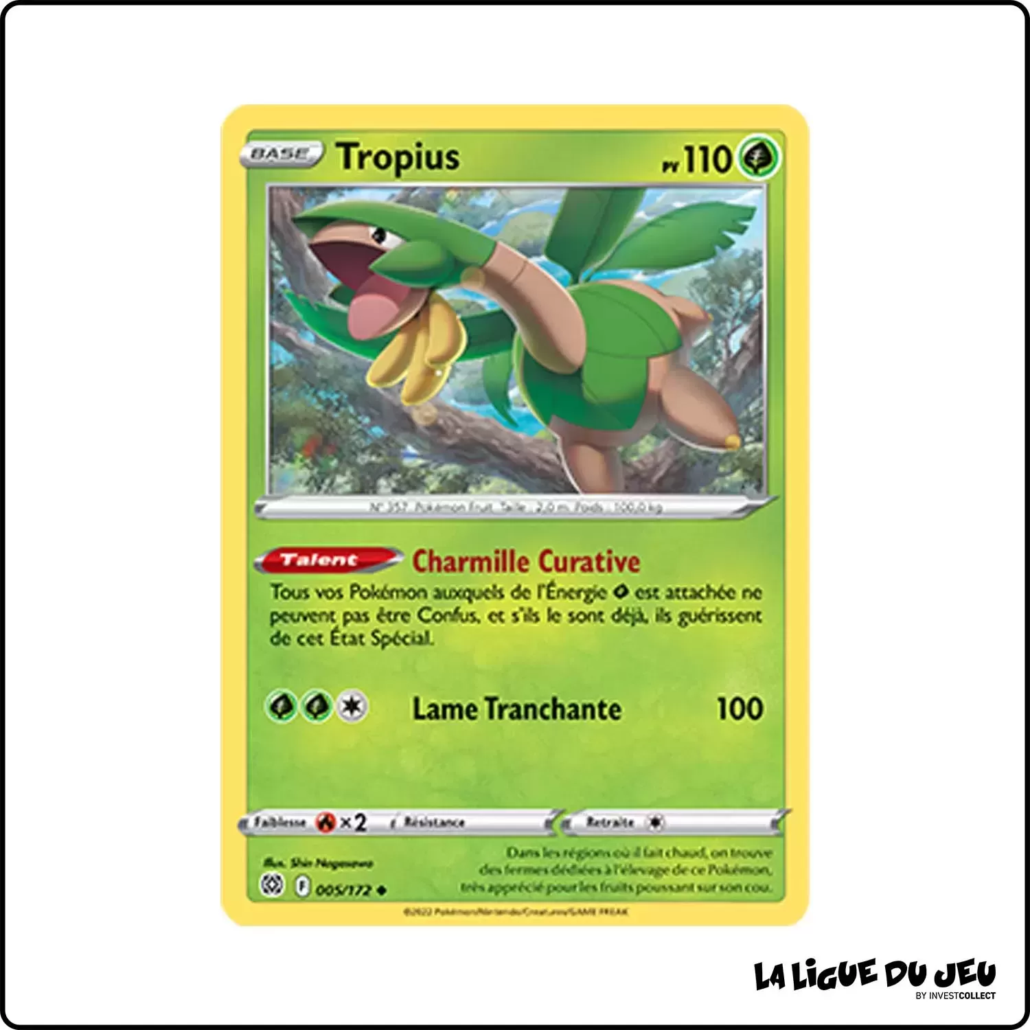 Peu commune - Pokemon - Stars Étincelantes - Tropius 5/172