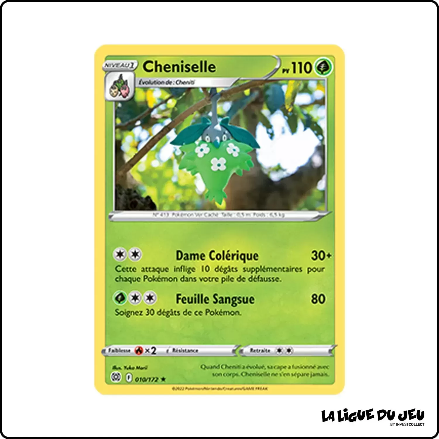 Rare - Pokemon - Stars Étincelantes - Cheniselle 10/172