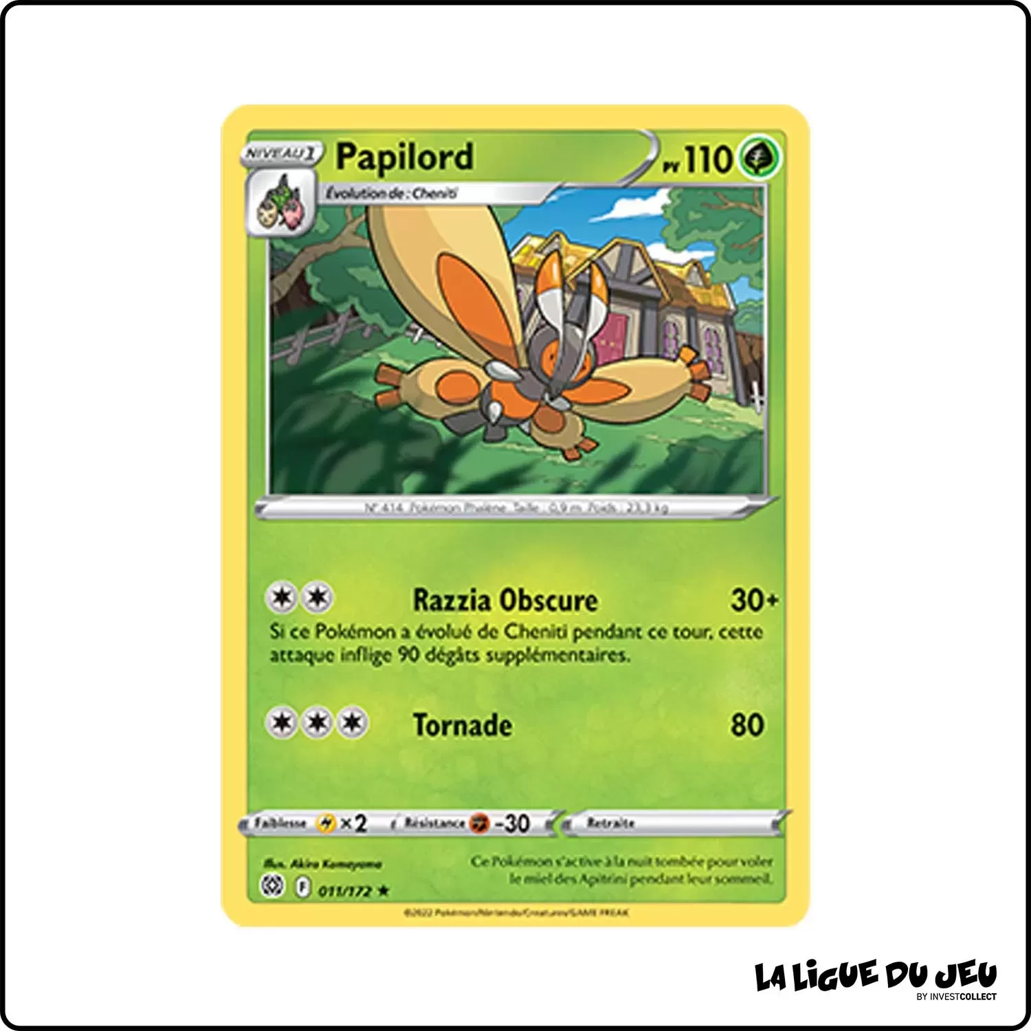 Rare - Pokemon - Stars Étincelantes - Papilord 11/172