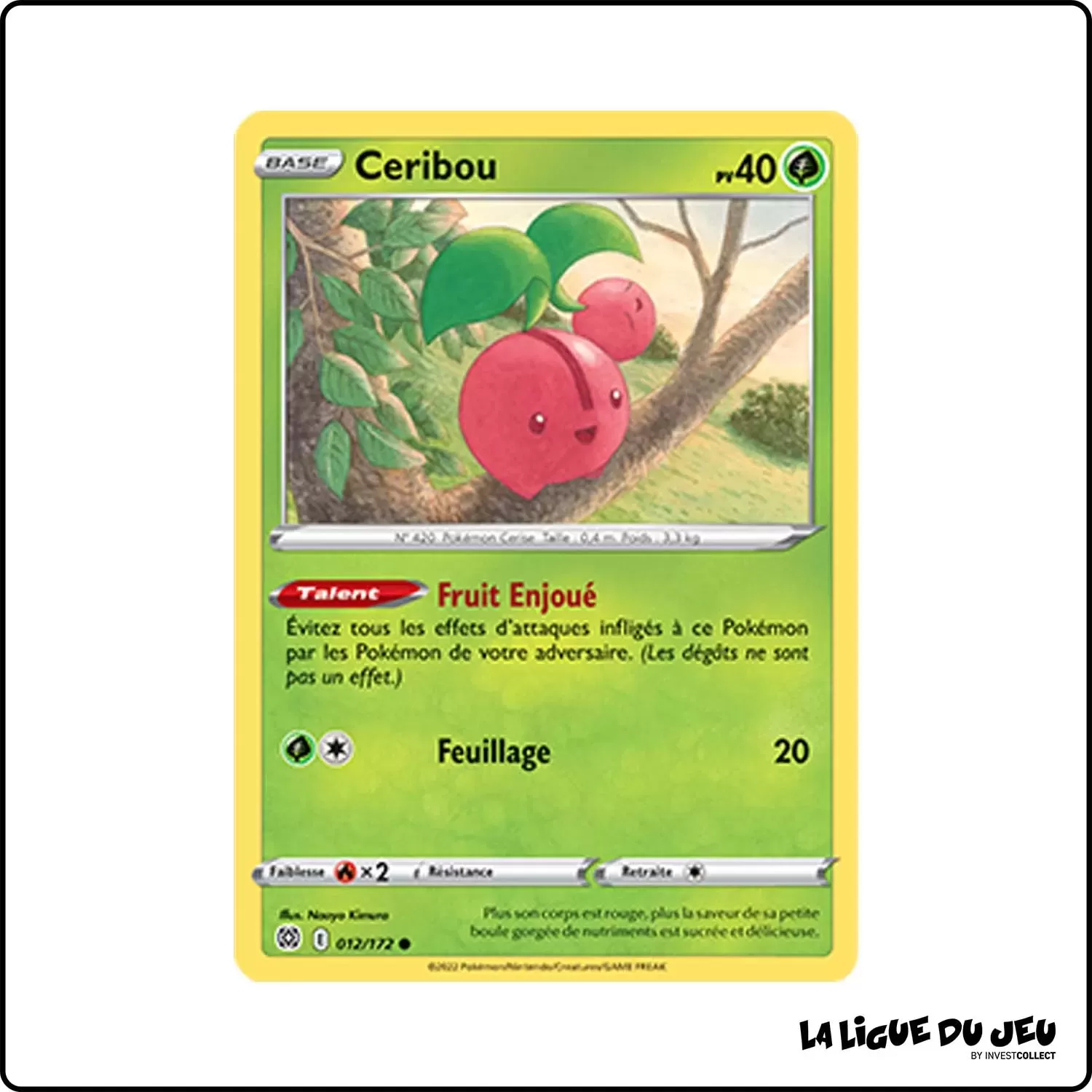 Commune - Pokemon - Stars Étincelantes - Ceribou 12/172