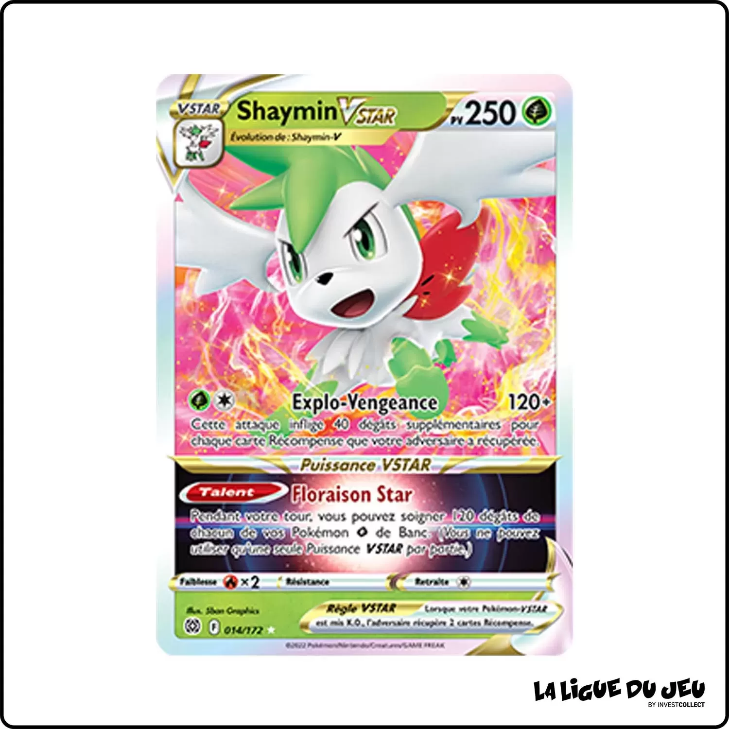 Ultra - Pokemon - Stars Étincelantes - Shaymin-VSTAR 14/172