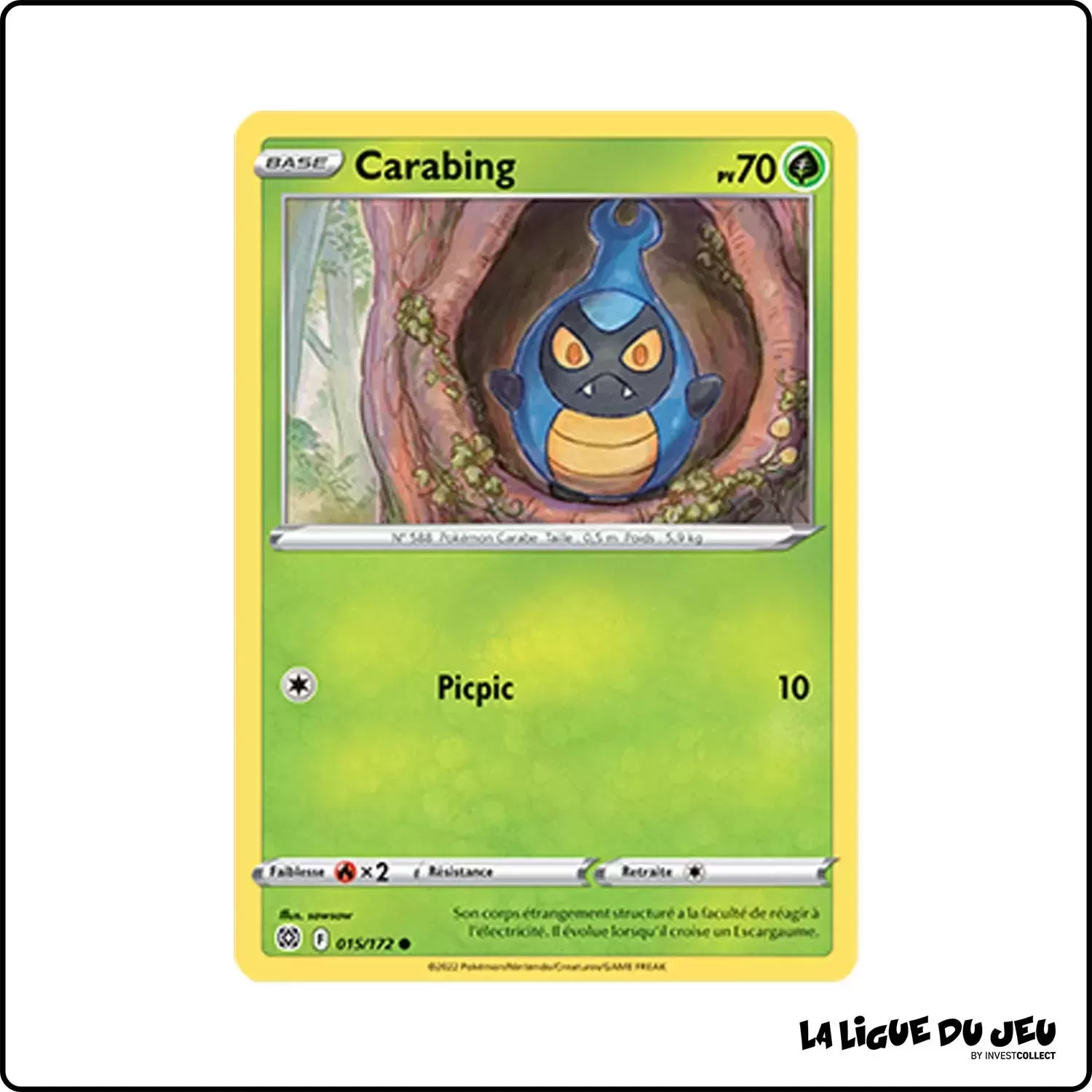 Commune - Pokemon - Stars Étincelantes - Carabing 15/172