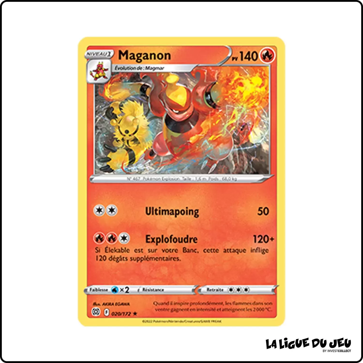 Rare - Pokemon - Stars Étincelantes - Maganon 20/172