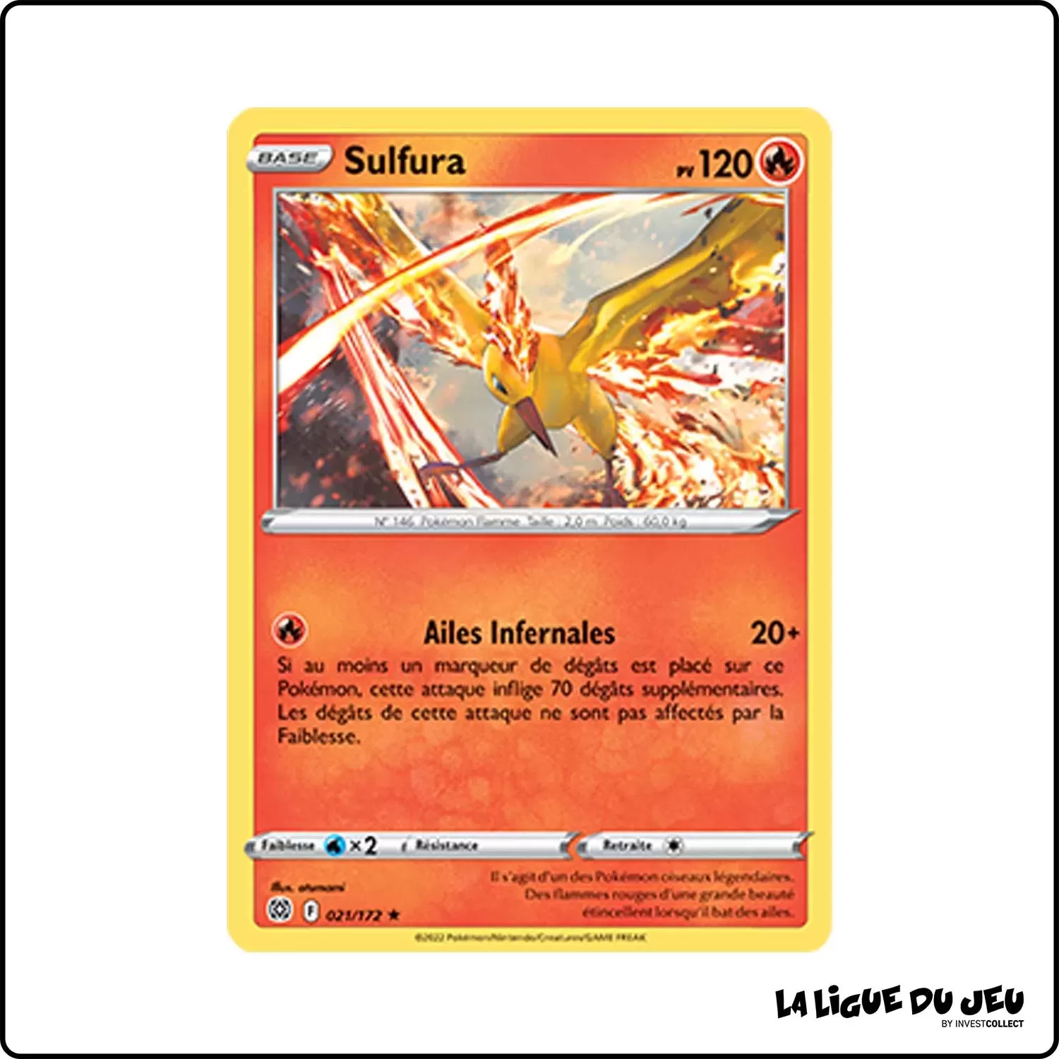 Holo - Pokemon - Stars Étincelantes - Sulfura 21/172