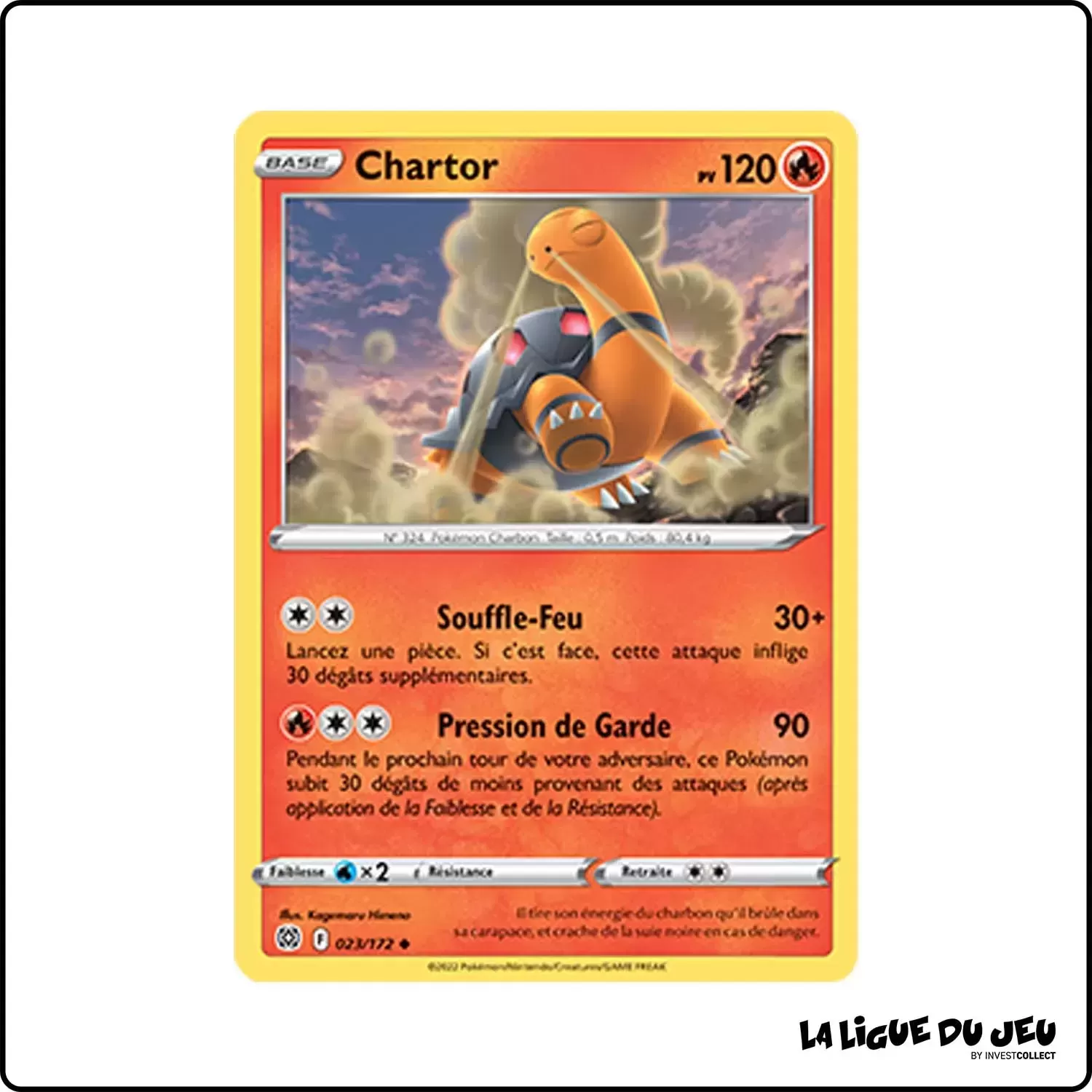 Peu commune - Pokemon - Stars Étincelantes - Chartor 23/172