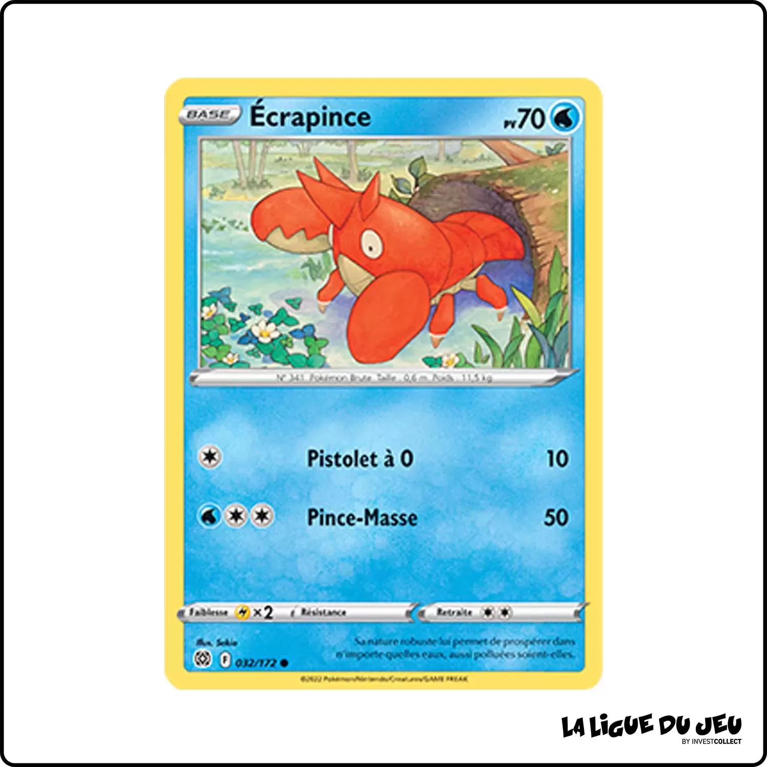 Commune - Pokemon - Stars Étincelantes - Écrapince 32/172