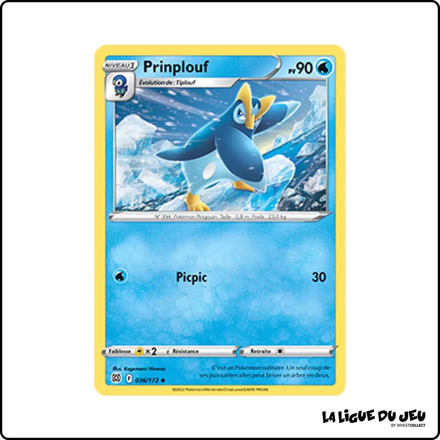 Peu commune - Pokemon - Stars Étincelantes - Prinplouf 36/172