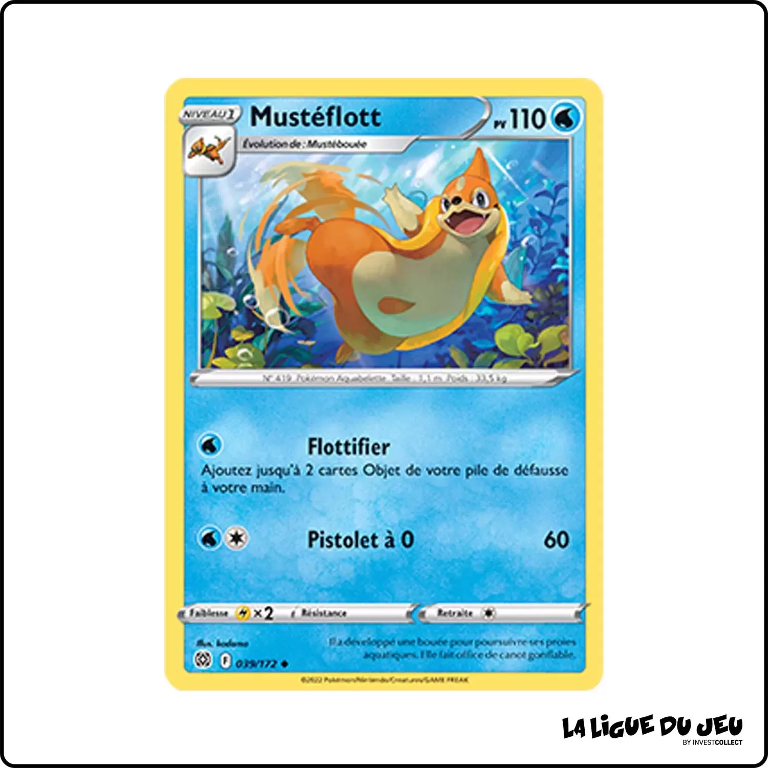 Peu commune - Pokemon - Stars Étincelantes - Mustéflott 39/172