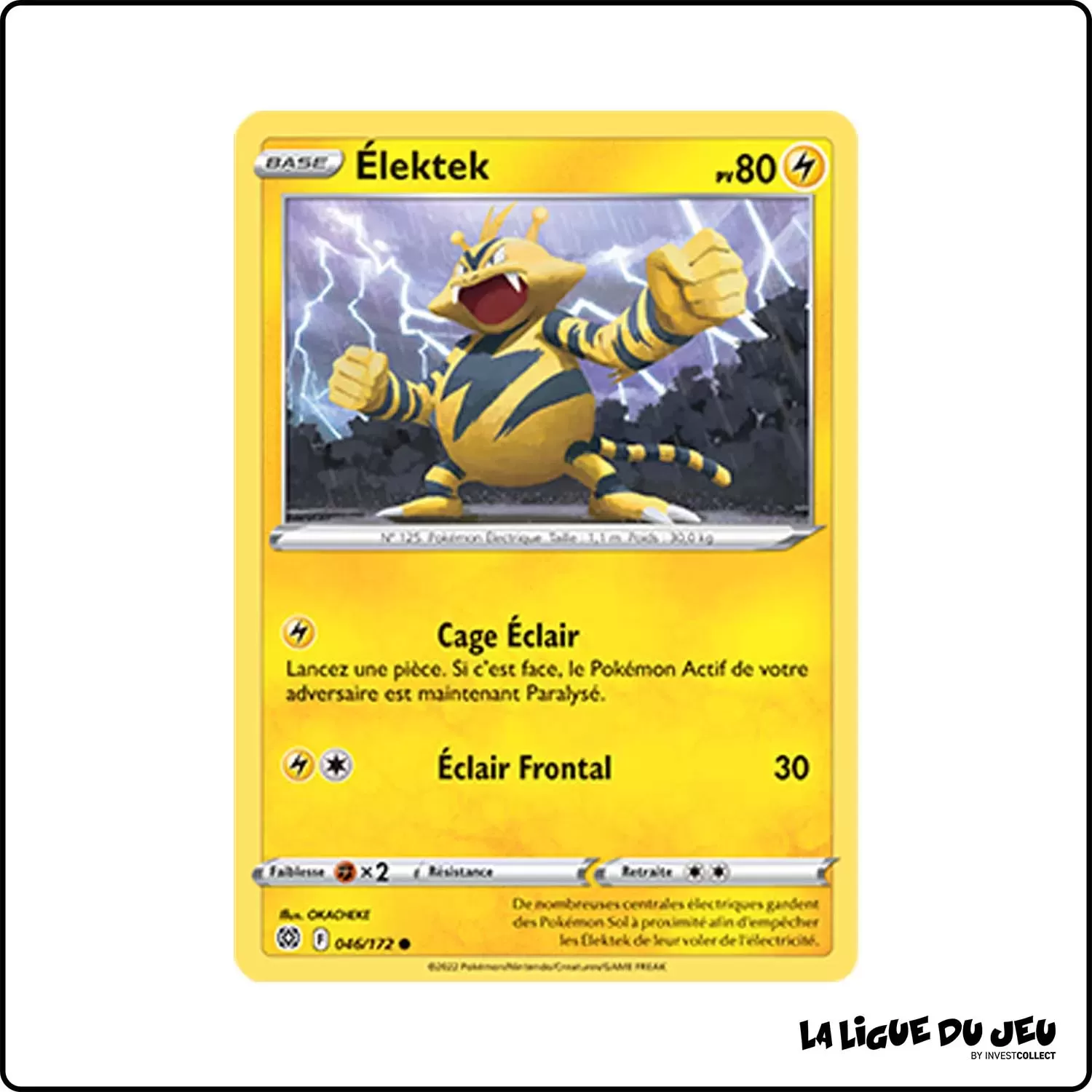 Commune - Pokemon - Stars Étincelantes - Élektek 46/172