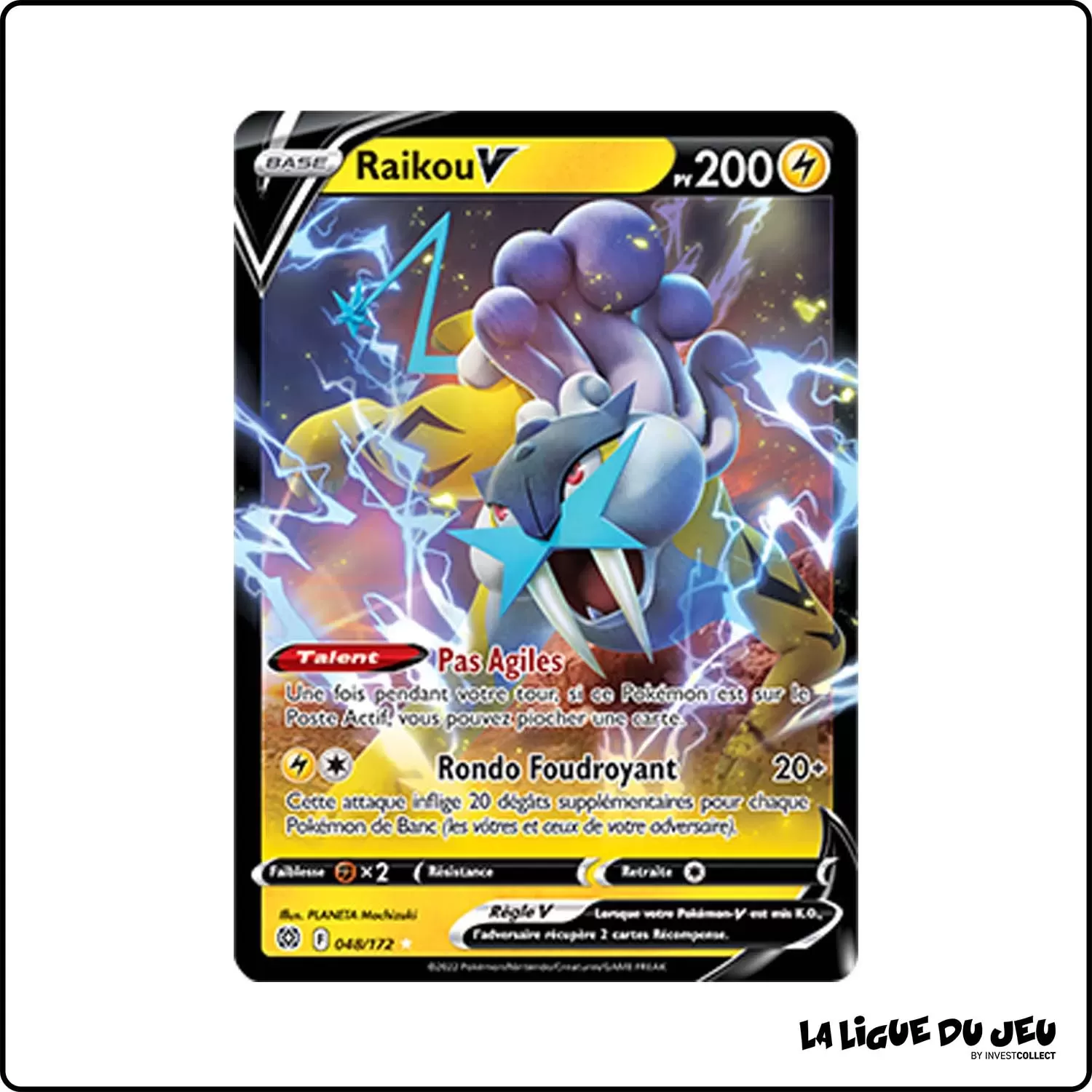 Ultra - Pokemon - Stars Étincelantes - Raikou-V 48/172