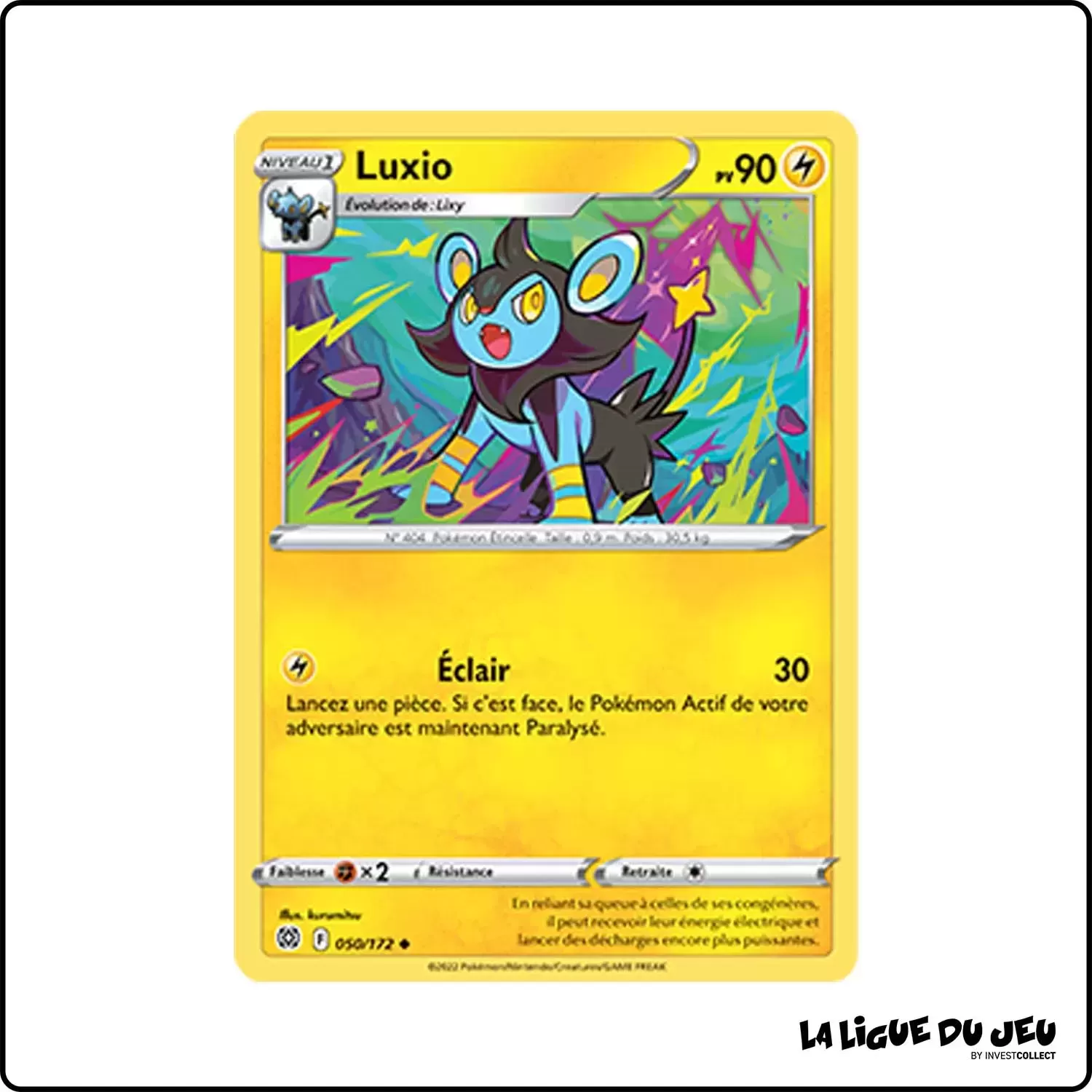 Peu commune - Pokemon - Stars Étincelantes - Luxio 50/172