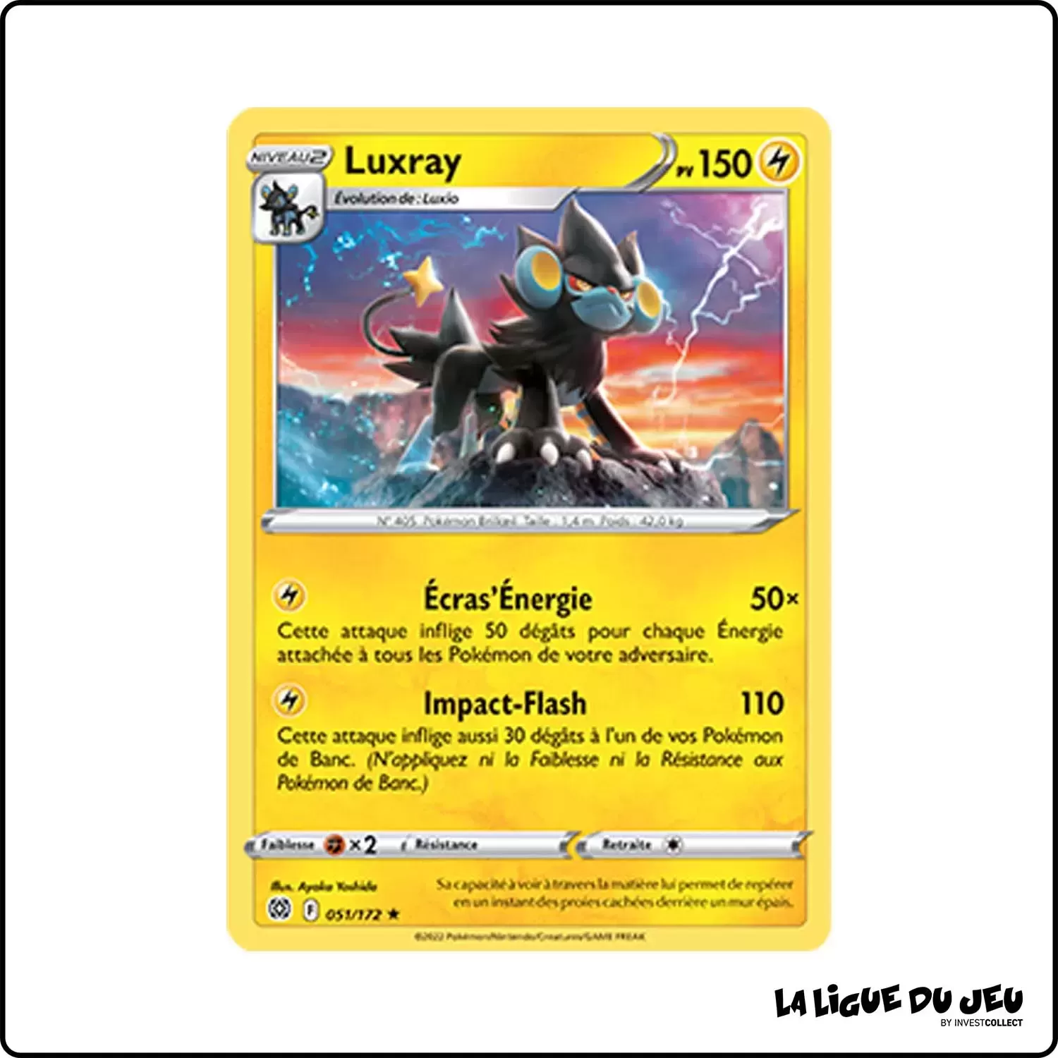 Rare - Pokemon - Stars Étincelantes - Luxray 51/172