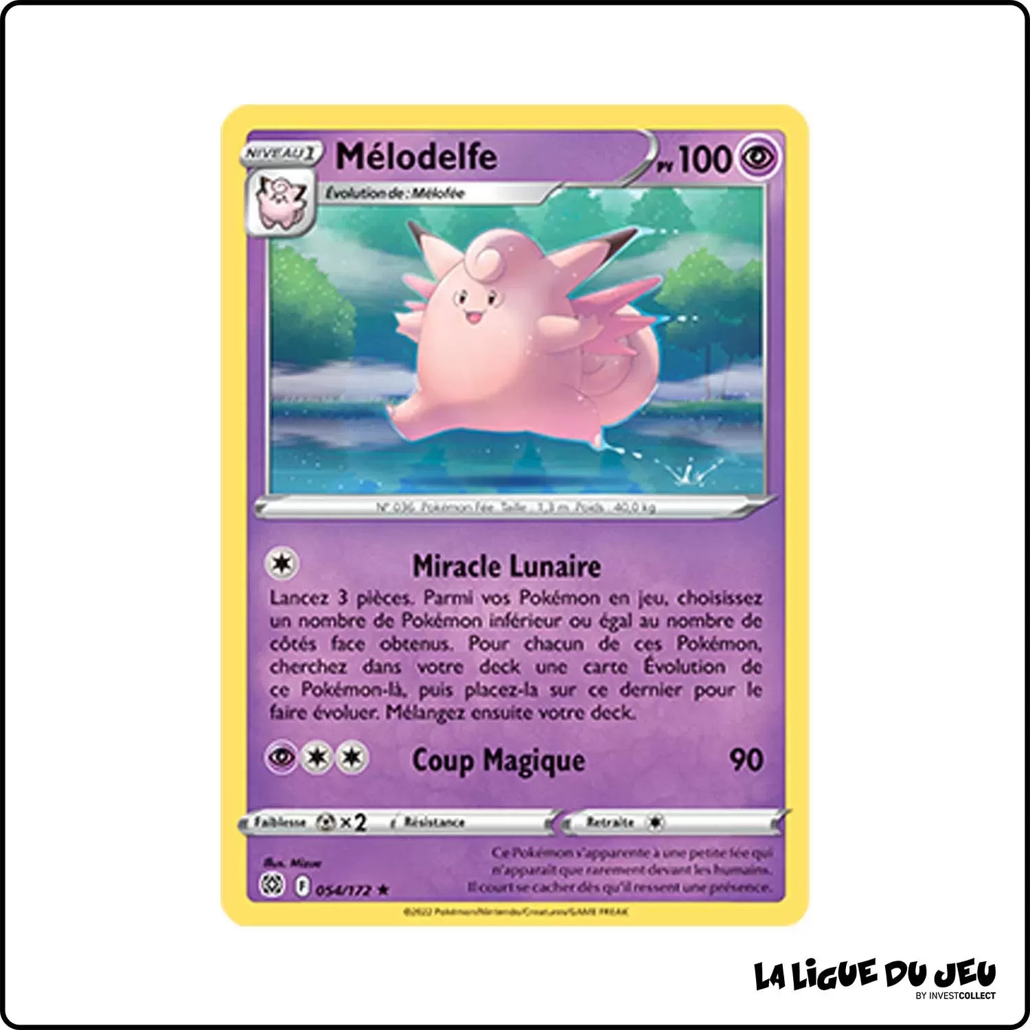 Rare - Pokemon - Stars Étincelantes - Mélodelfe 54/172