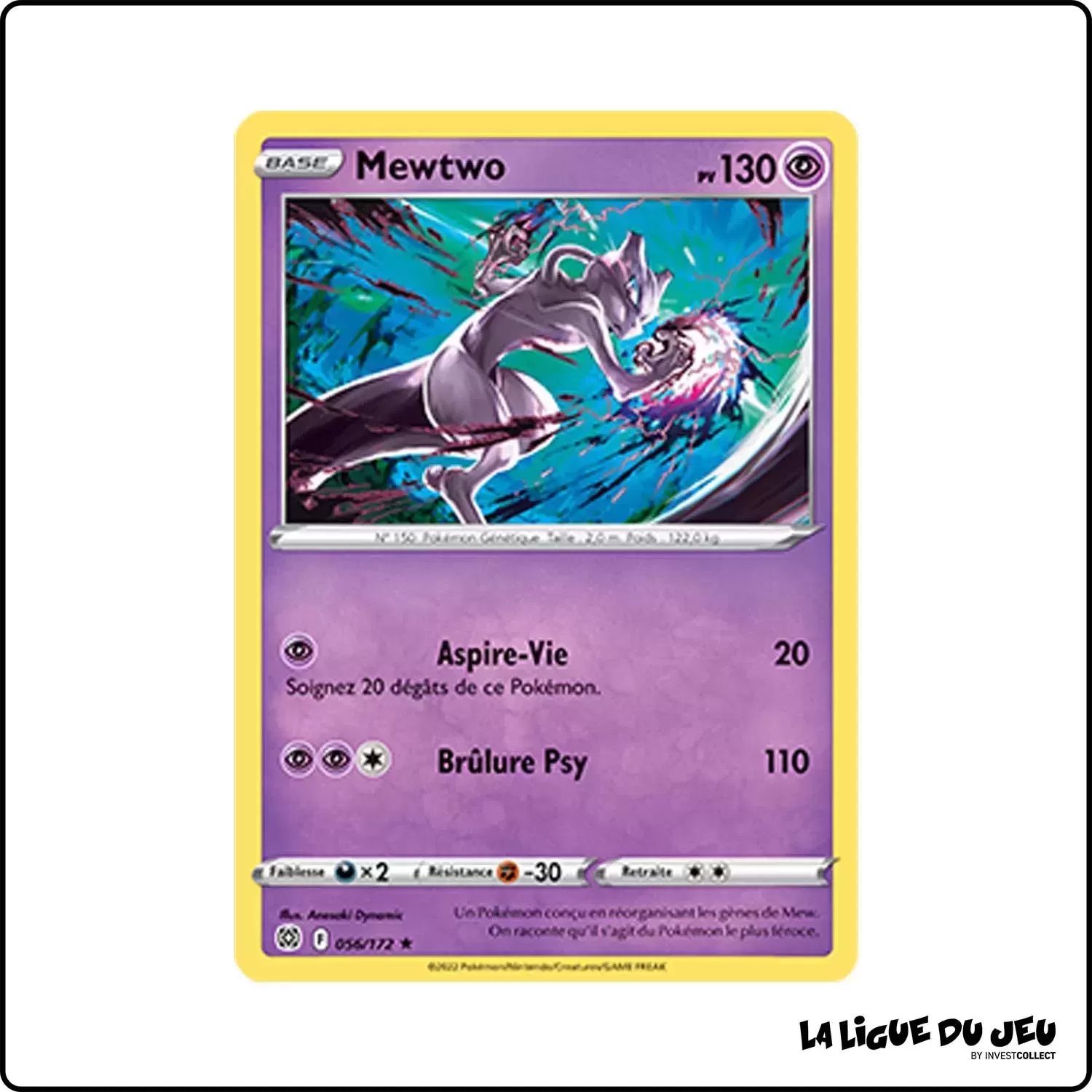 Rare - Pokemon - Stars Étincelantes - Mewtwo 56/172